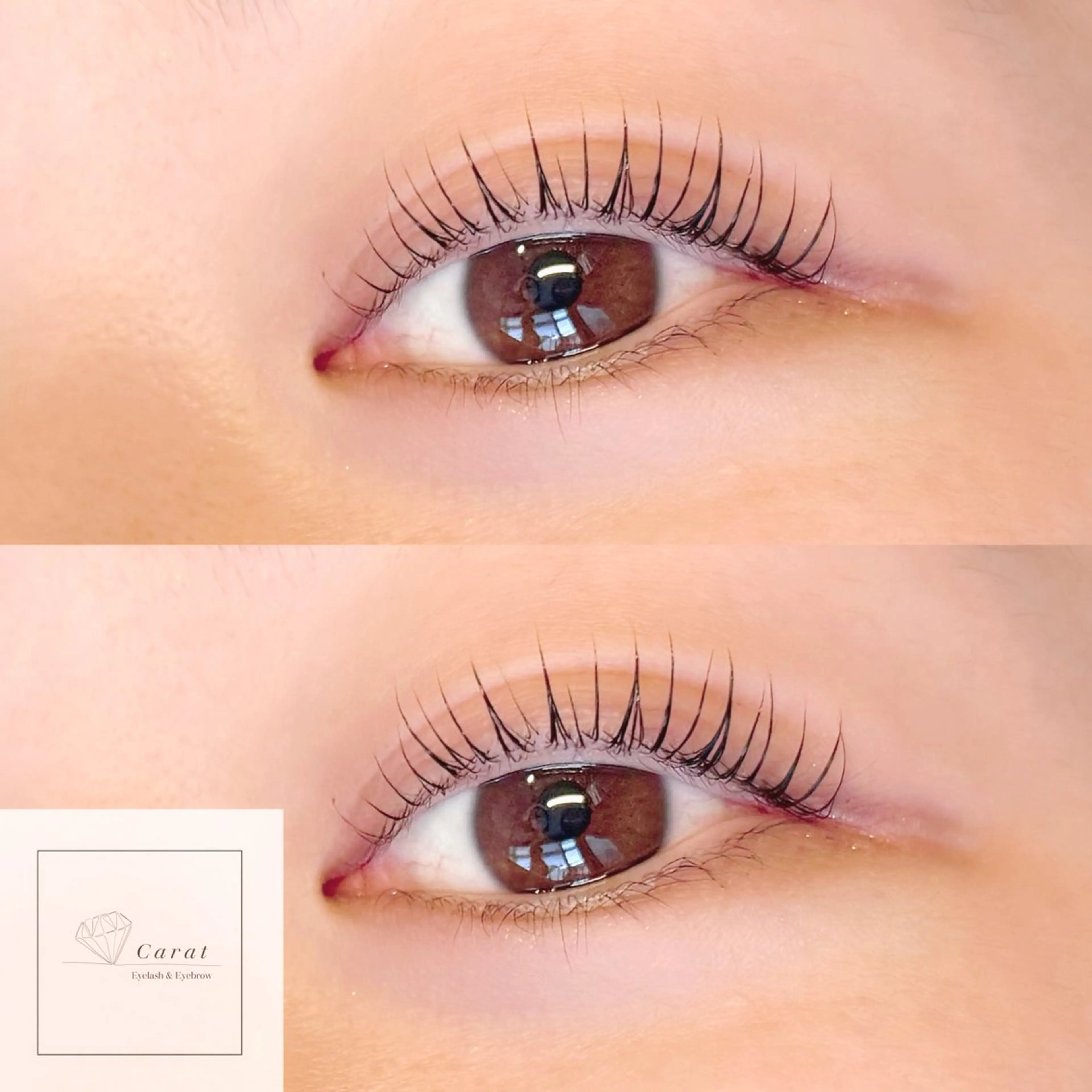 まつげパーマ＋眉WAXの写真