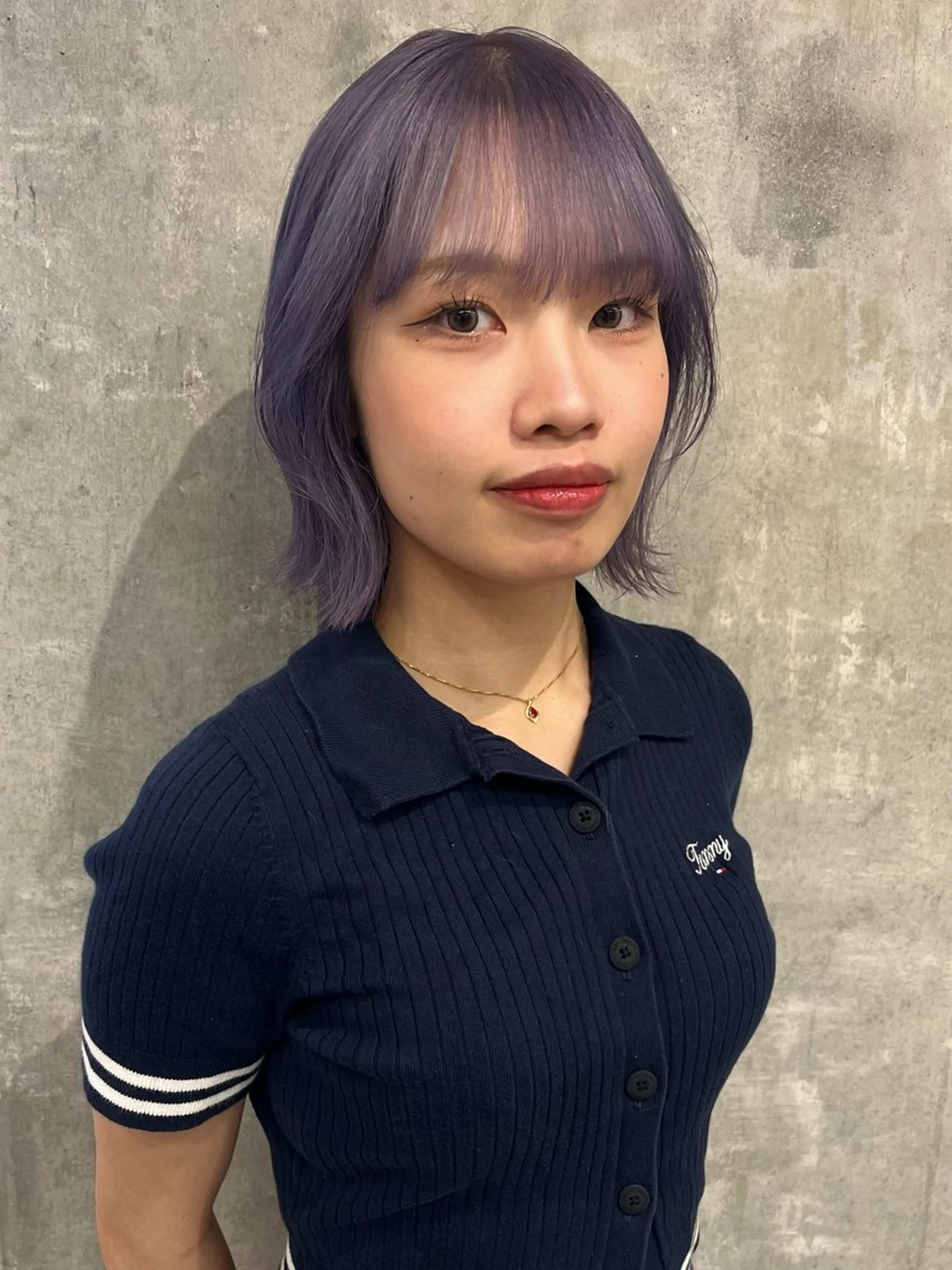 ショート カラー ブリーチ ダブルカラー イルミナカラー ブリーチなしカラー ボブ カット ヘアカラー トリートメント LUCK 本厚木店のヘアスタイル