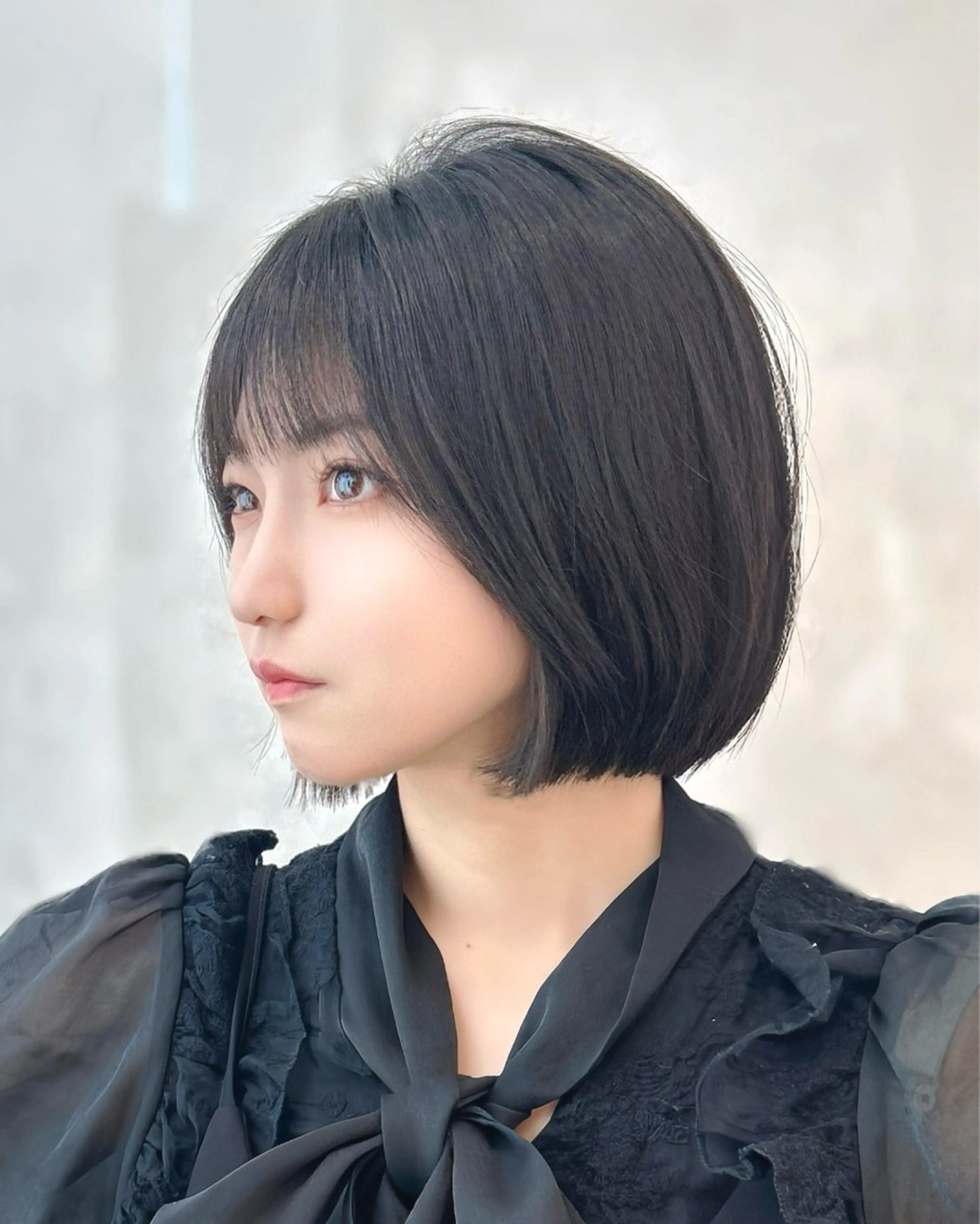 ショート 韓国顔まわり/前髪 /レイヤー/いつきのヘアスタイル