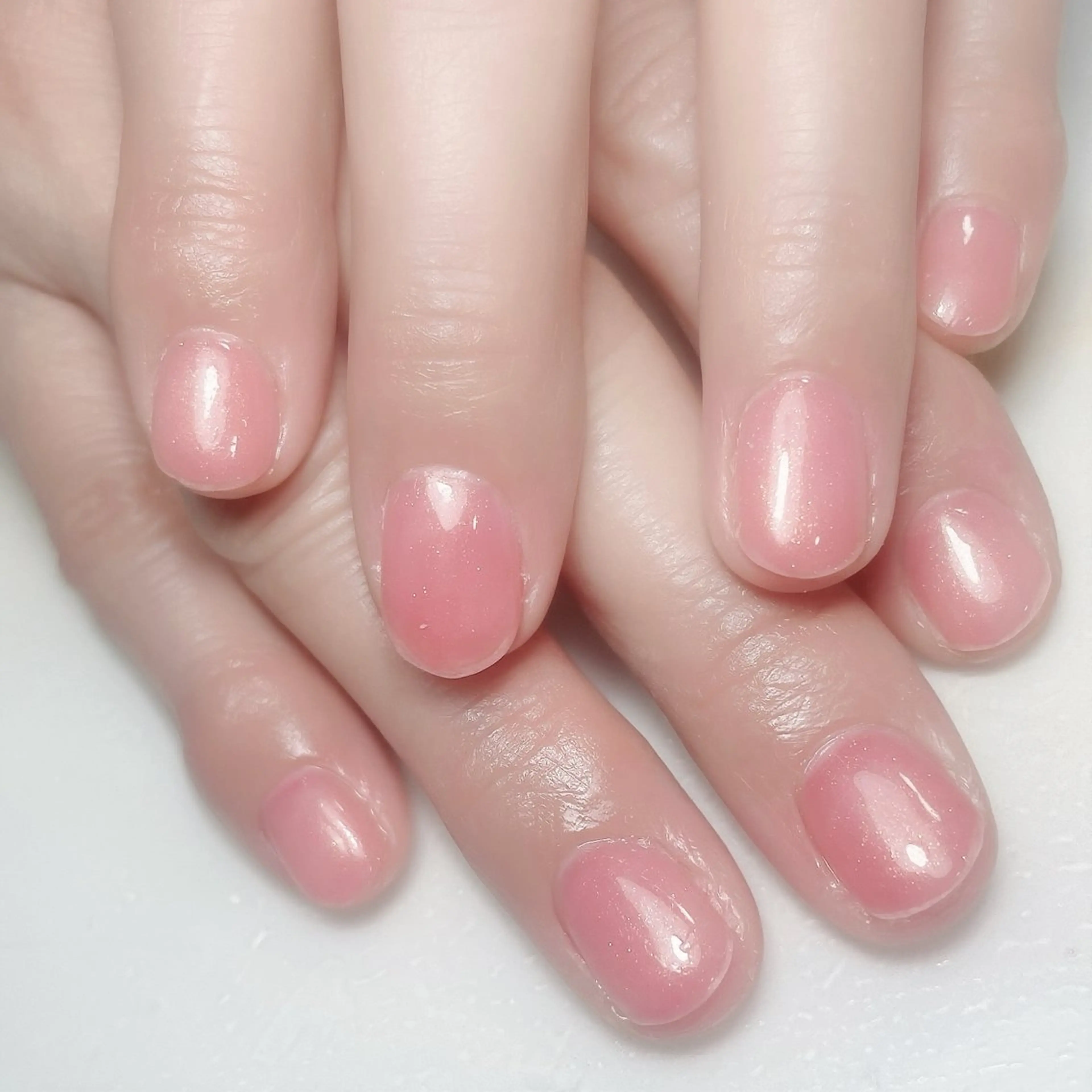 ネイル アートネイル フレンチネイル ジェルネイル グラデーション 韓国ネイル ハンドネイル 久保田 マリコのネイルデザイン