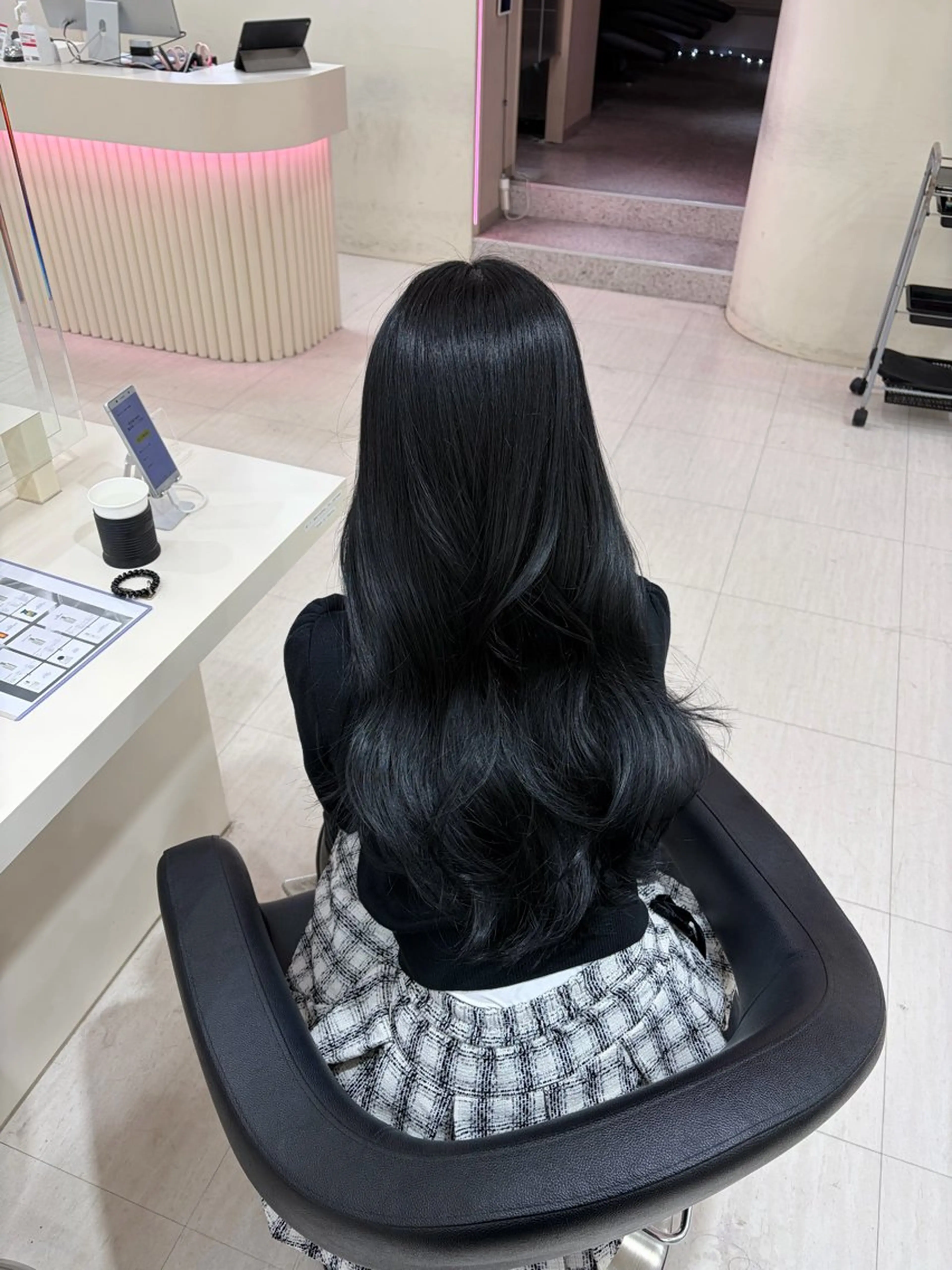 カラー カット ヘアカラー 韓国風hair🖤 Maria🖤のヘアスタイル