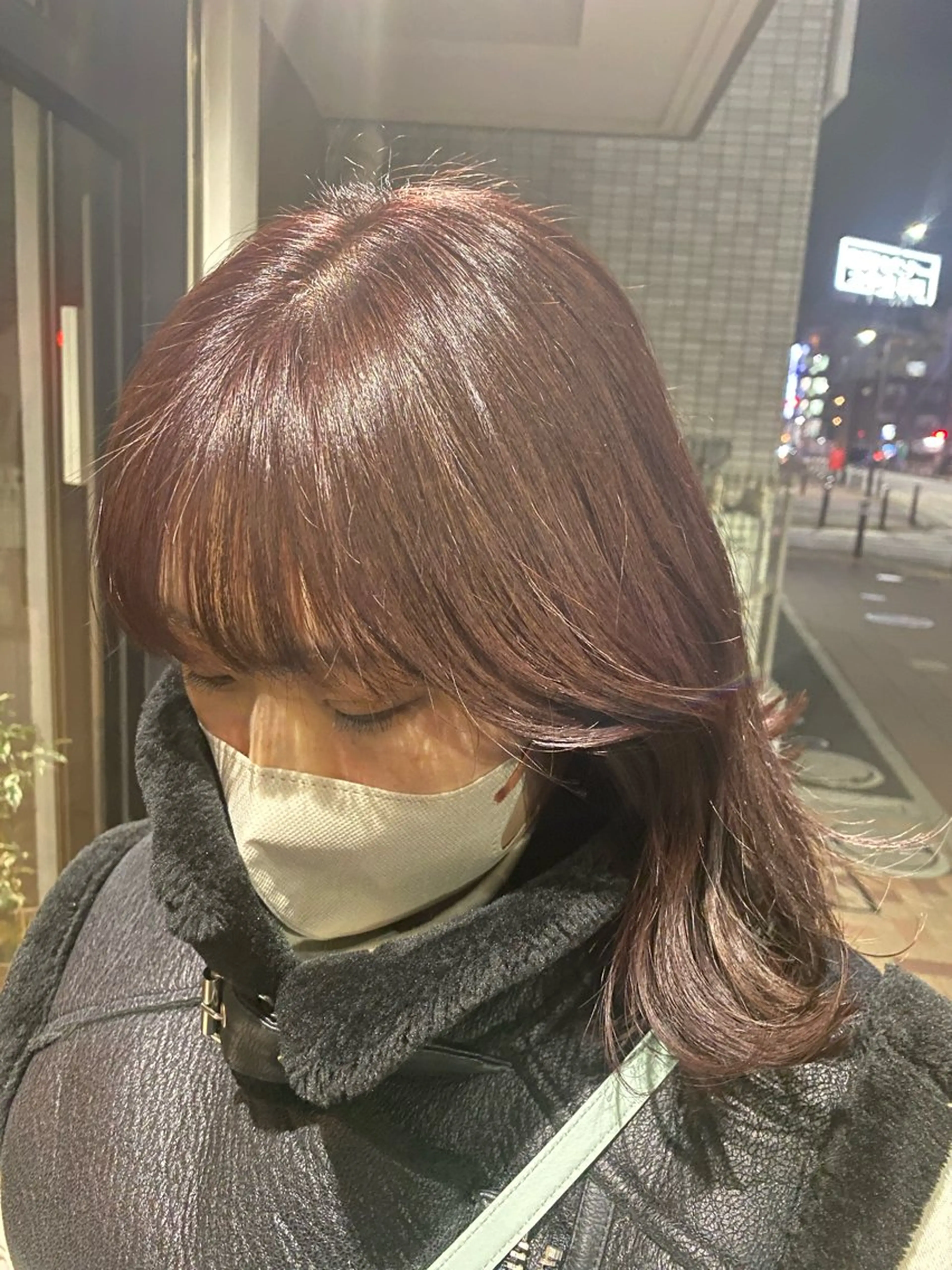 《初回限定》カット+ダメージ軽減剤入り艶カラー+極上AMERIORATEトリートメント⭐️の写真