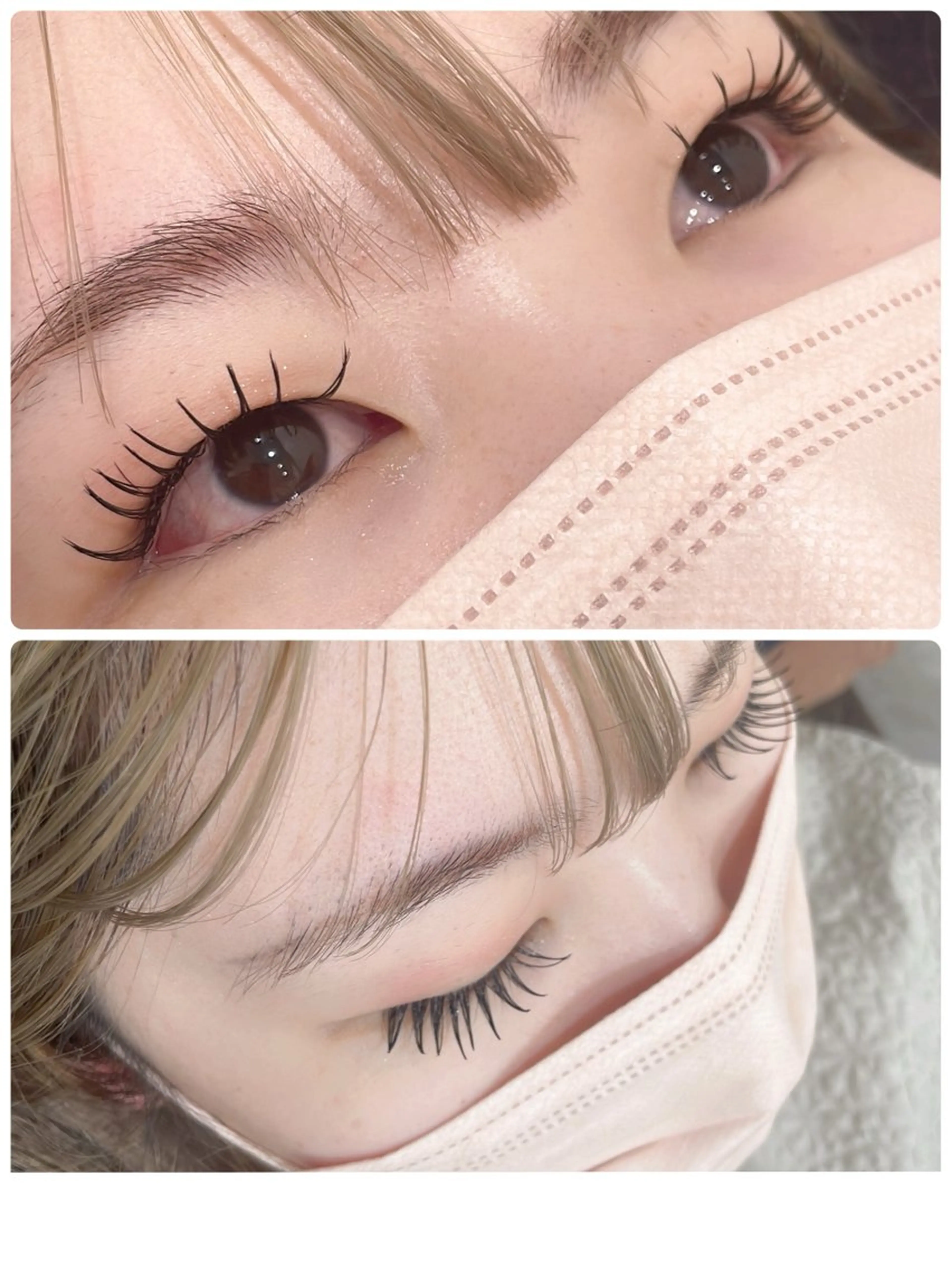 マツエク・マツパ 束感まつ毛 ワンホンマツエク 新田 杏梨のマツエク・マツパデザイン