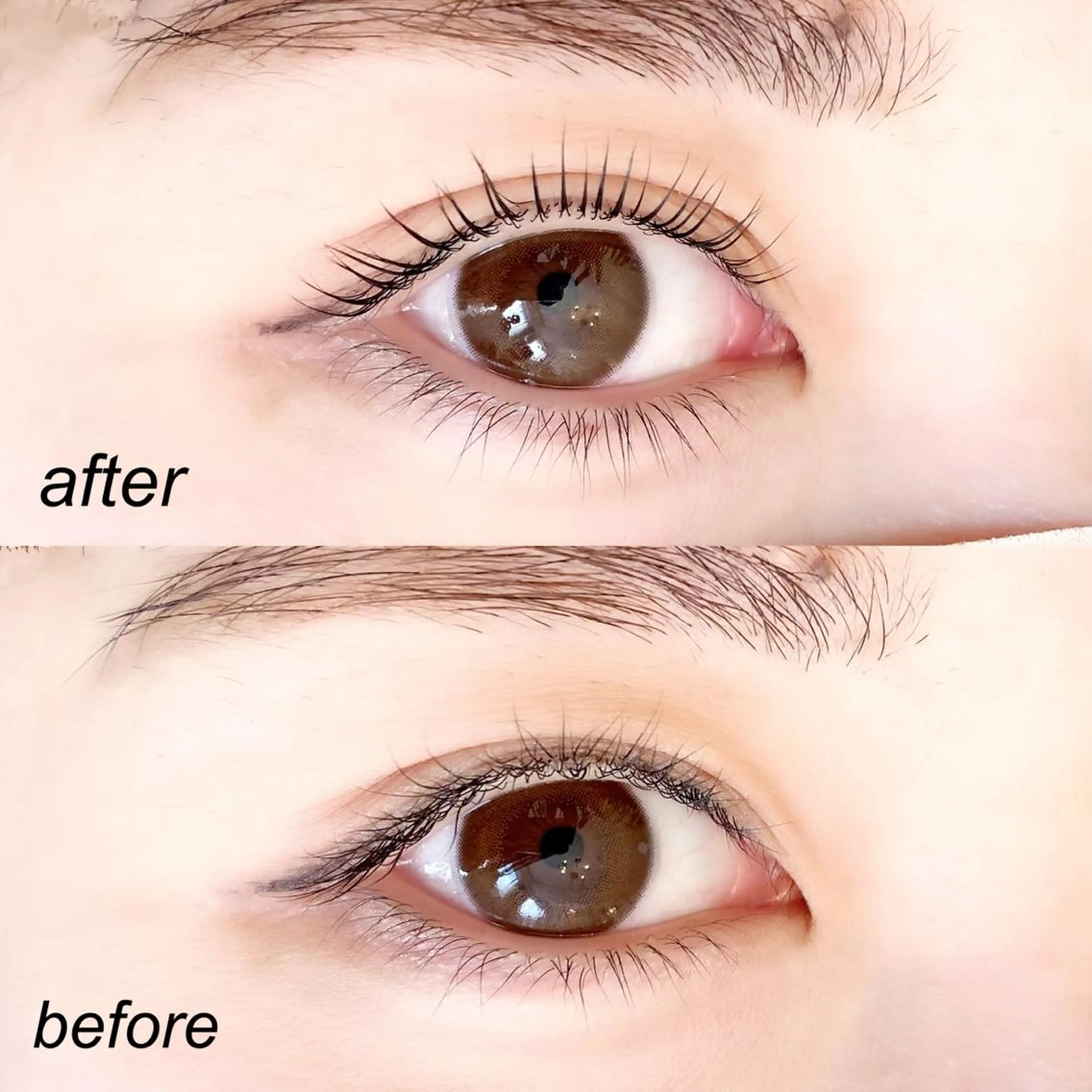 マツエク・マツパ パリジェンヌラッシュリフト eyelist .Sのマツエク・マツパデザイン