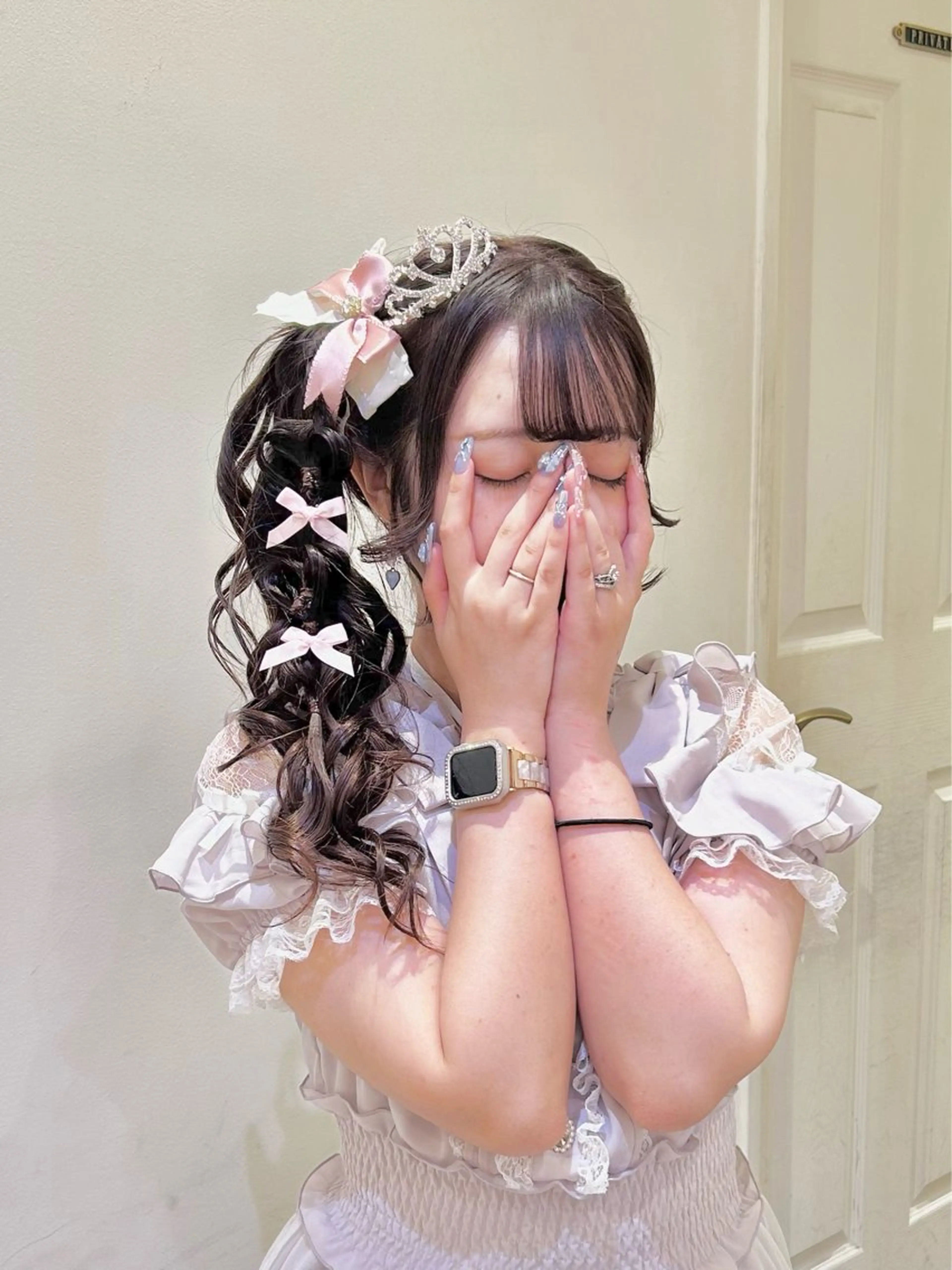 【🎀推し活ヘアメ🎀】可愛いヘアメをしたい方にオススメです‎🤍の写真