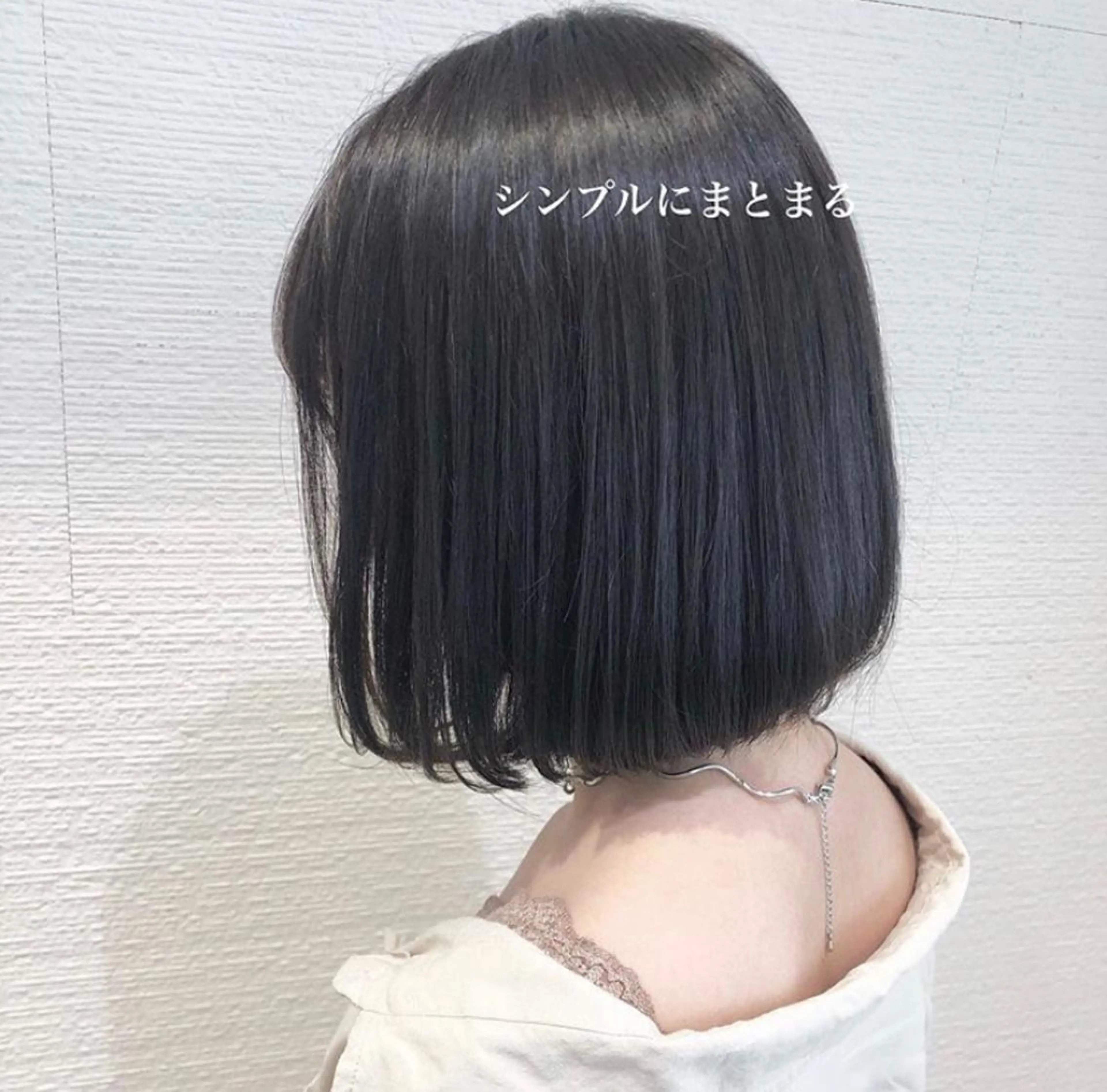 ショート ショート/ボブ/ 白髪ぼかし/しんやのヘアスタイル