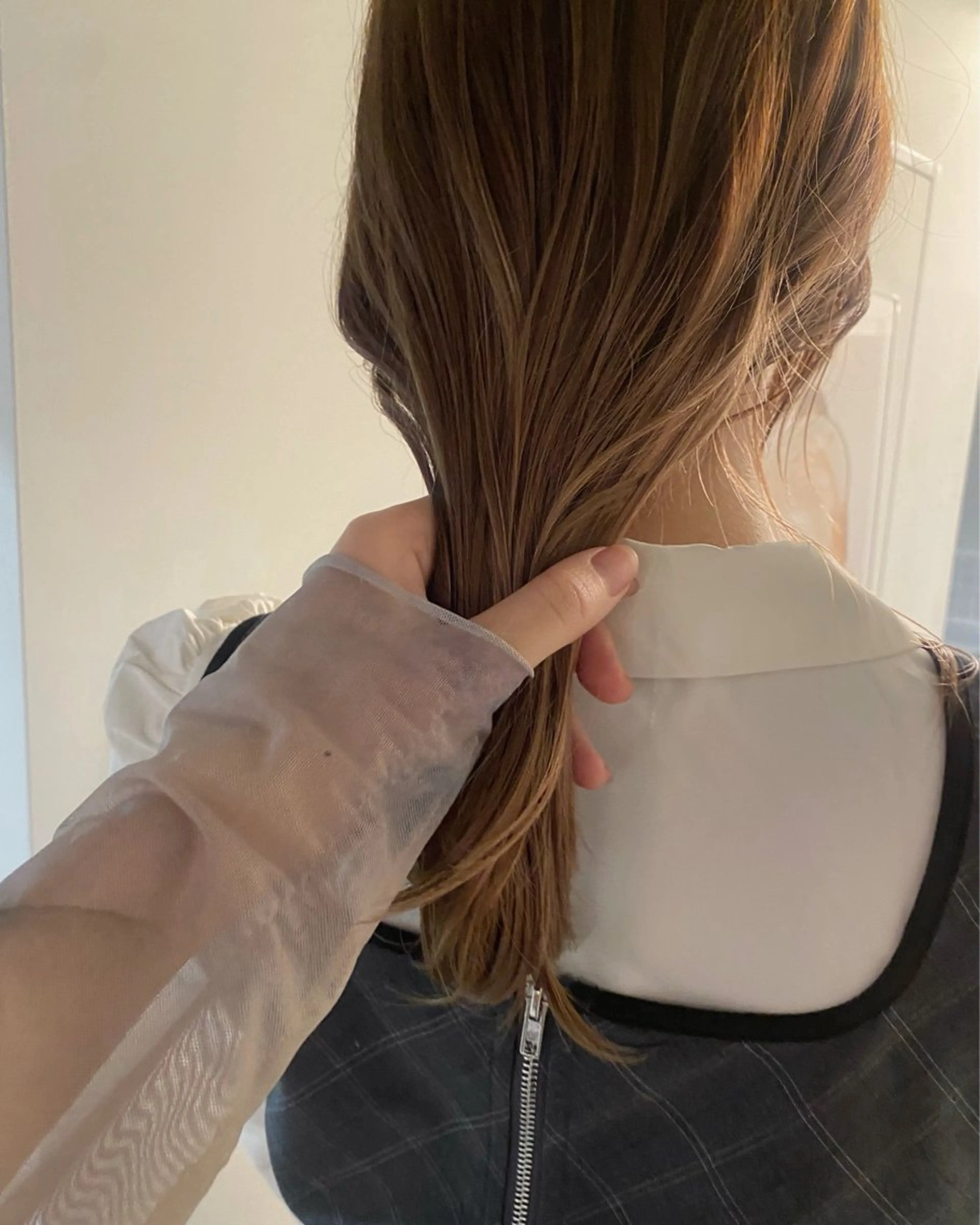 セミロング カラー ヘアカラー riria/ボブ /ブラウンカラー🎀のヘアスタイル