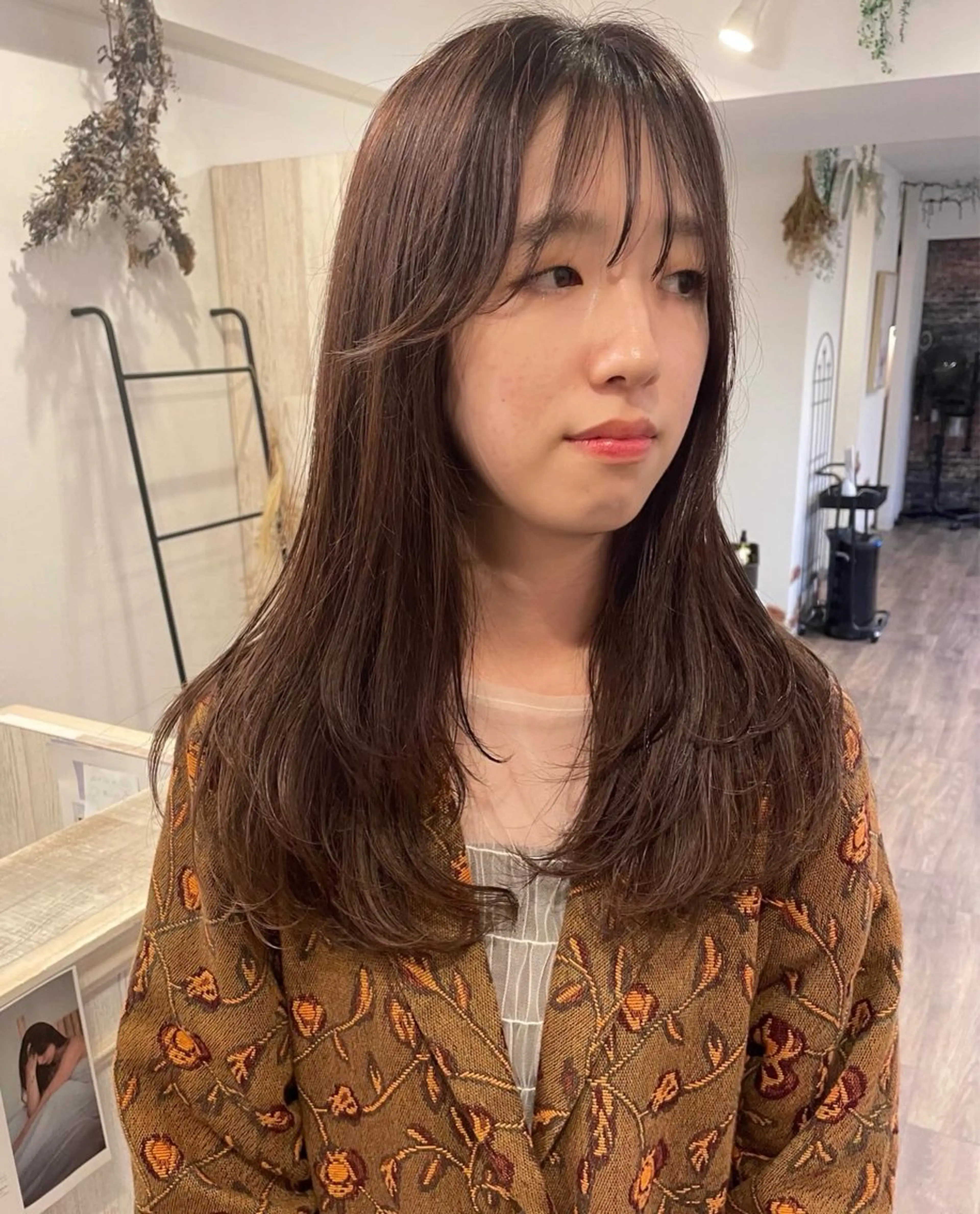 ロング カラー ブラウンカラー ショコラブラウン レイヤーカット カット ヘアカラー トリートメント m ā l o.🌷 サカモトマイコのヘアスタイル