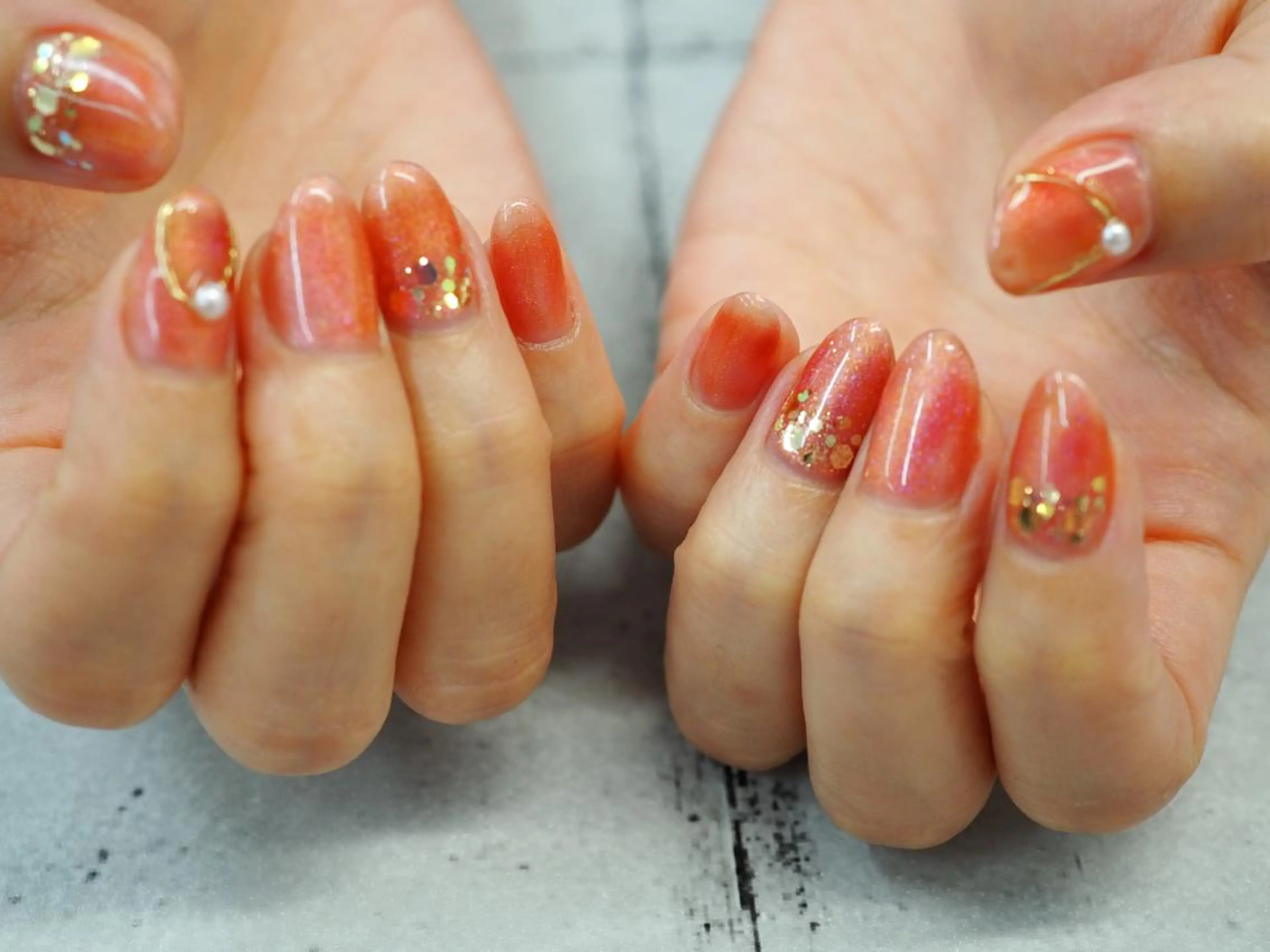 ネイル アートネイル Glück ...所属・Glück... chikakoのネイルデザイン