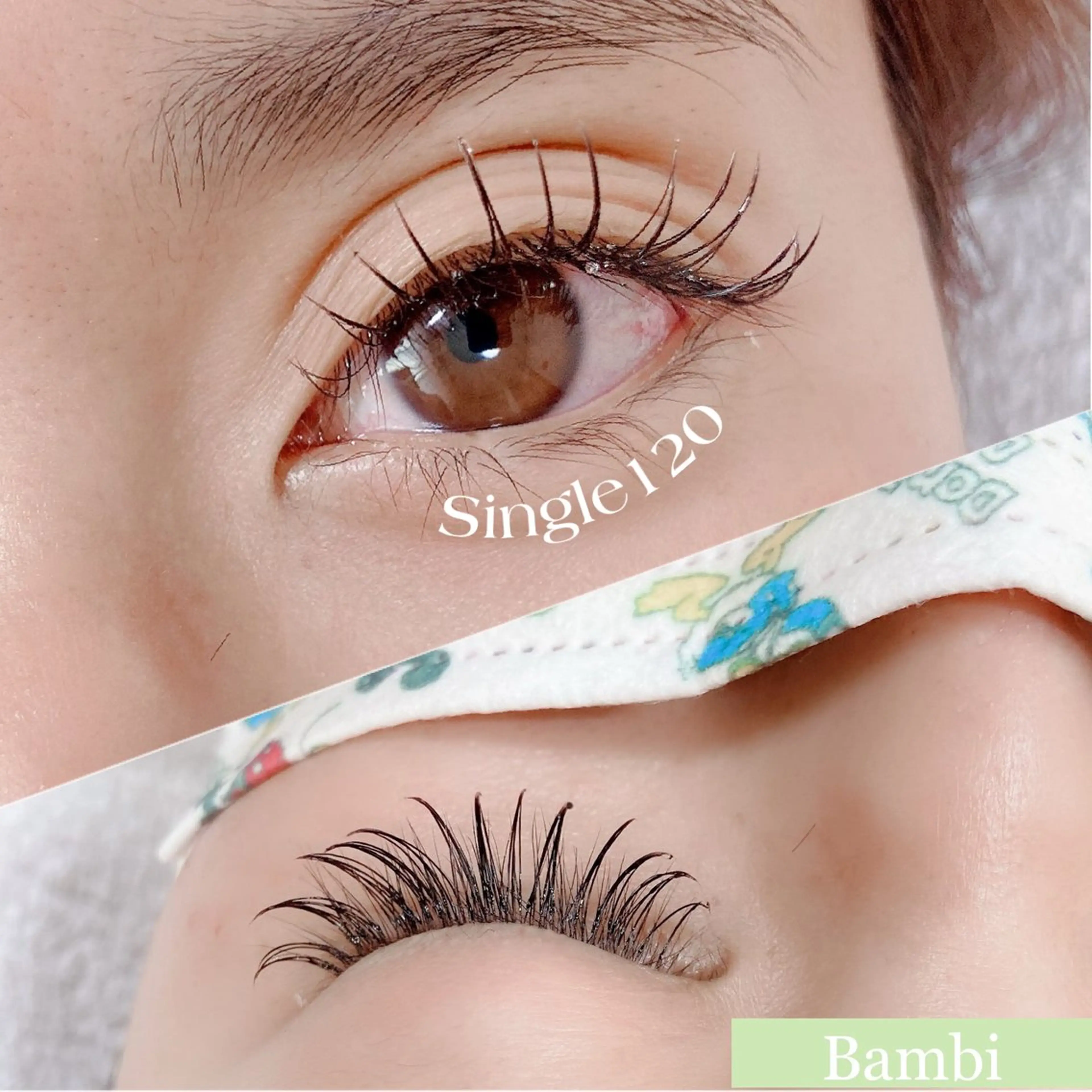 マツエク・マツパ LEDまつえく専門店 Bambiのマツエク・マツパデザイン