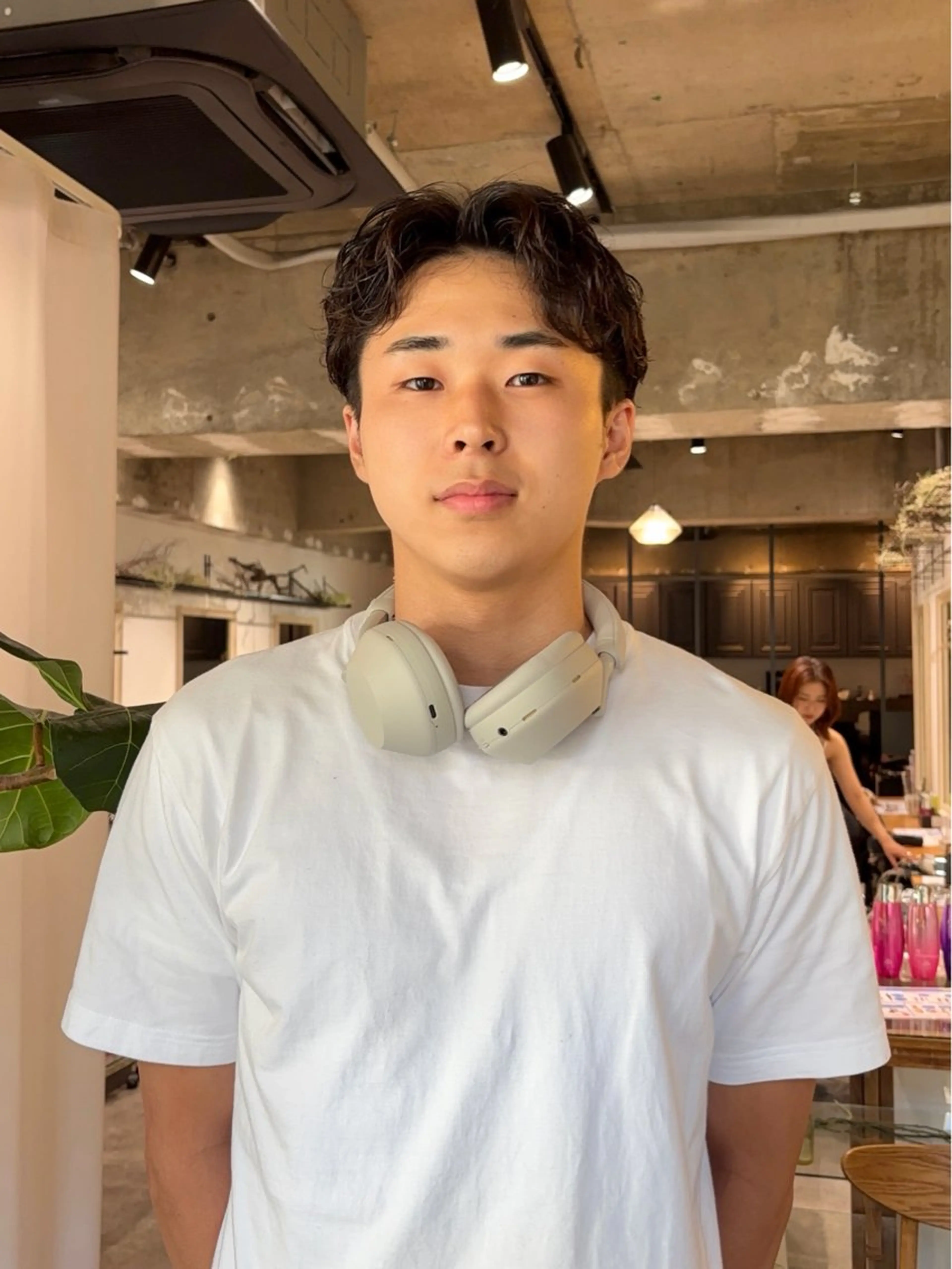 パーマ メンズ カット パーマ ZEST kalon RINAのヘアスタイル