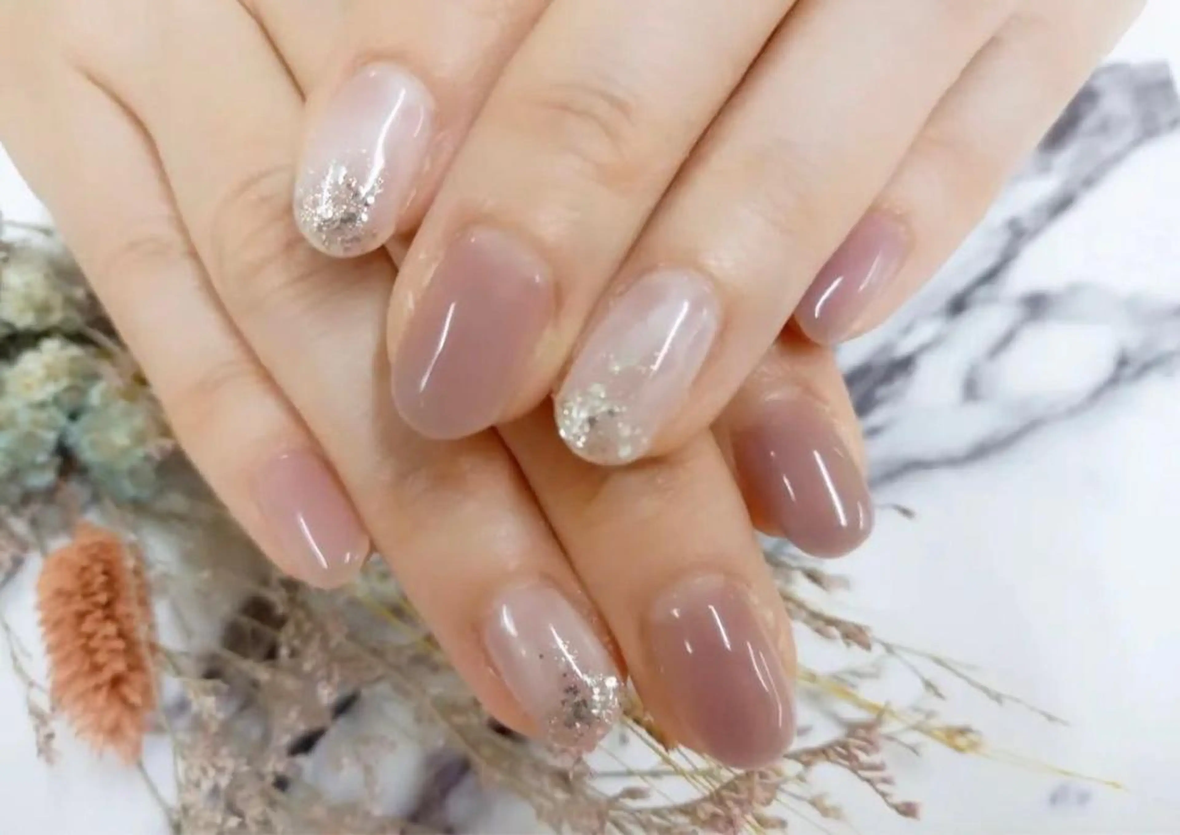 ネイル シンプルネイル ハンドネイル はあとねいる 安佐南店のネイルデザイン