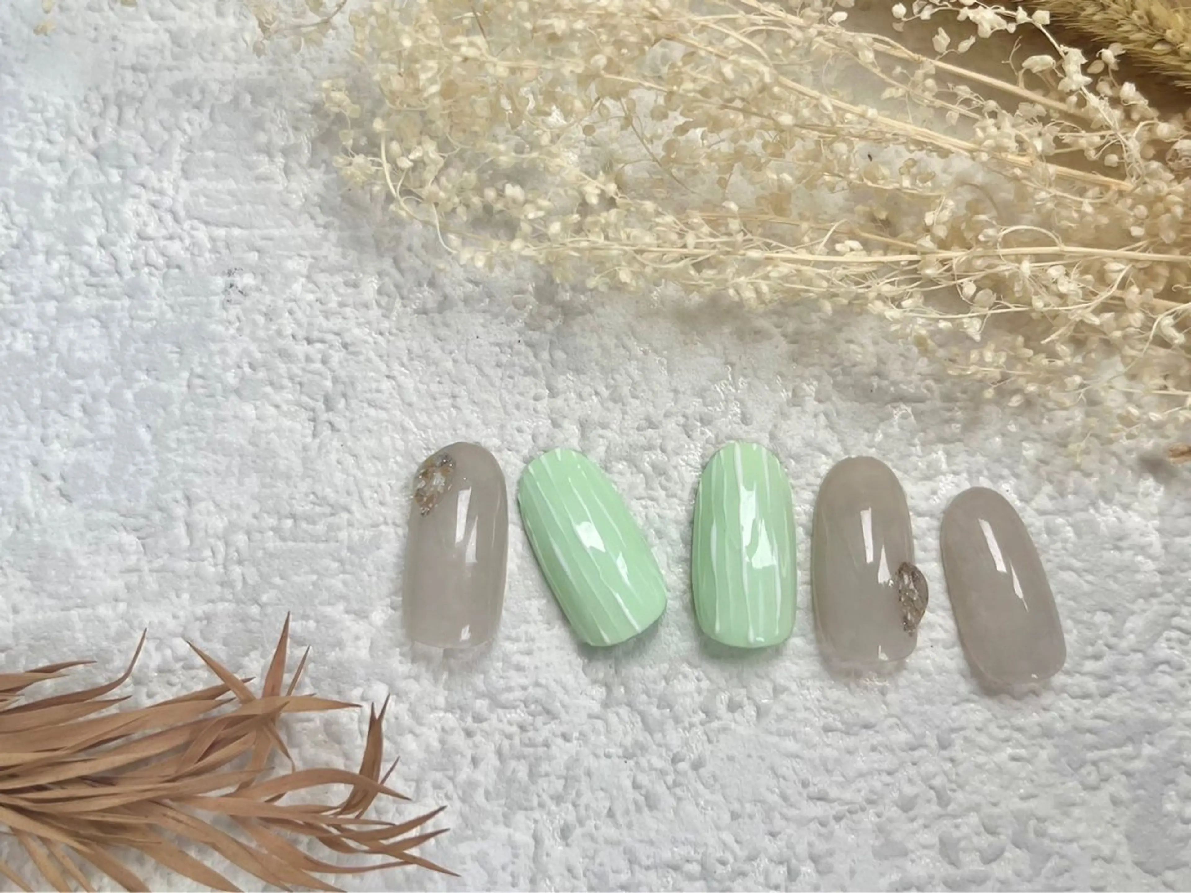 ネイル オーロラネイル フットネイル フレンチネイル ジェルネイル 韓国ネイル ハンドネイル Mogu nail 二子玉川のネイルデザイン