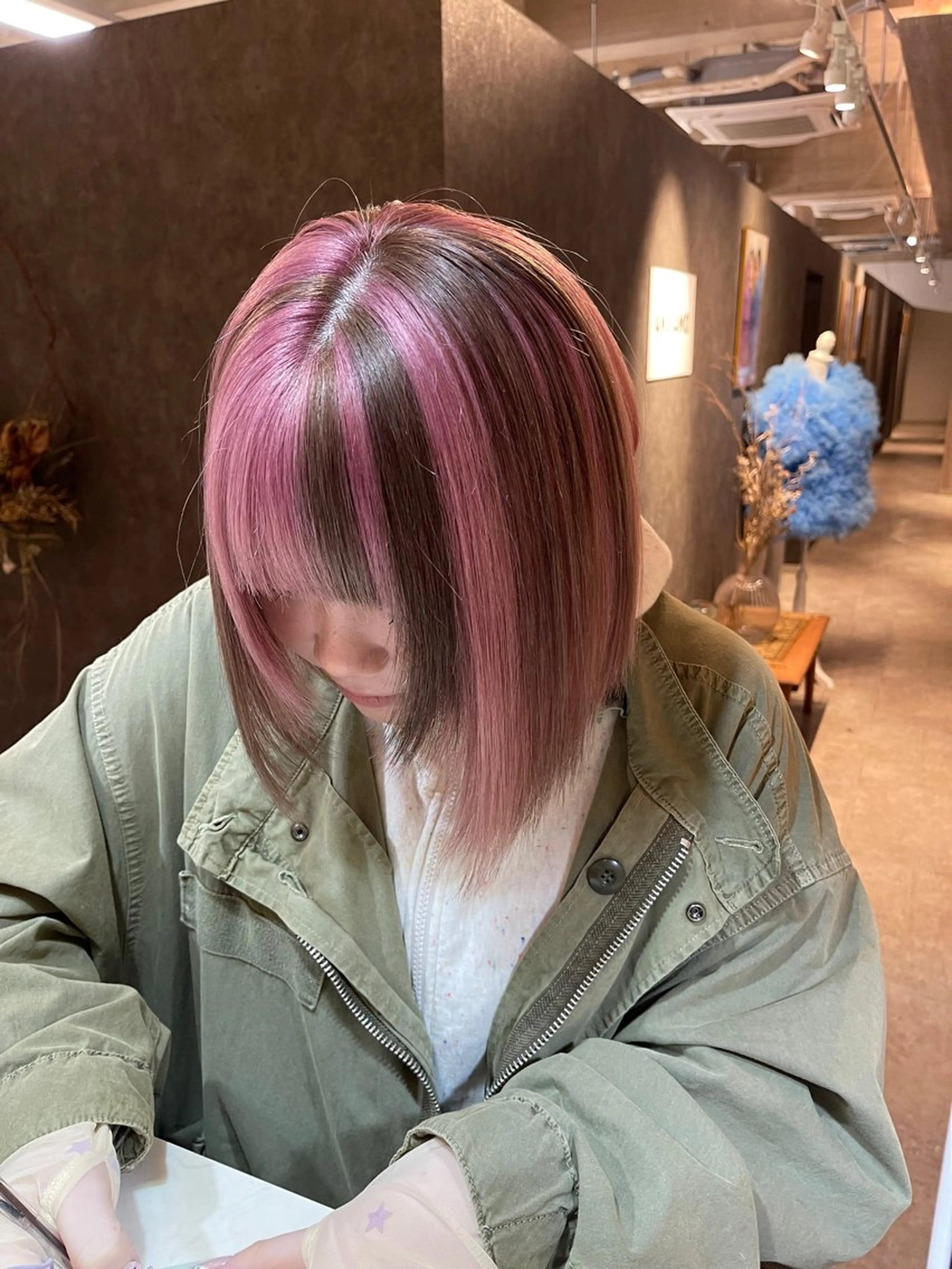 ショート カラー ANDIAMO SAKAE  楓のヘアスタイル