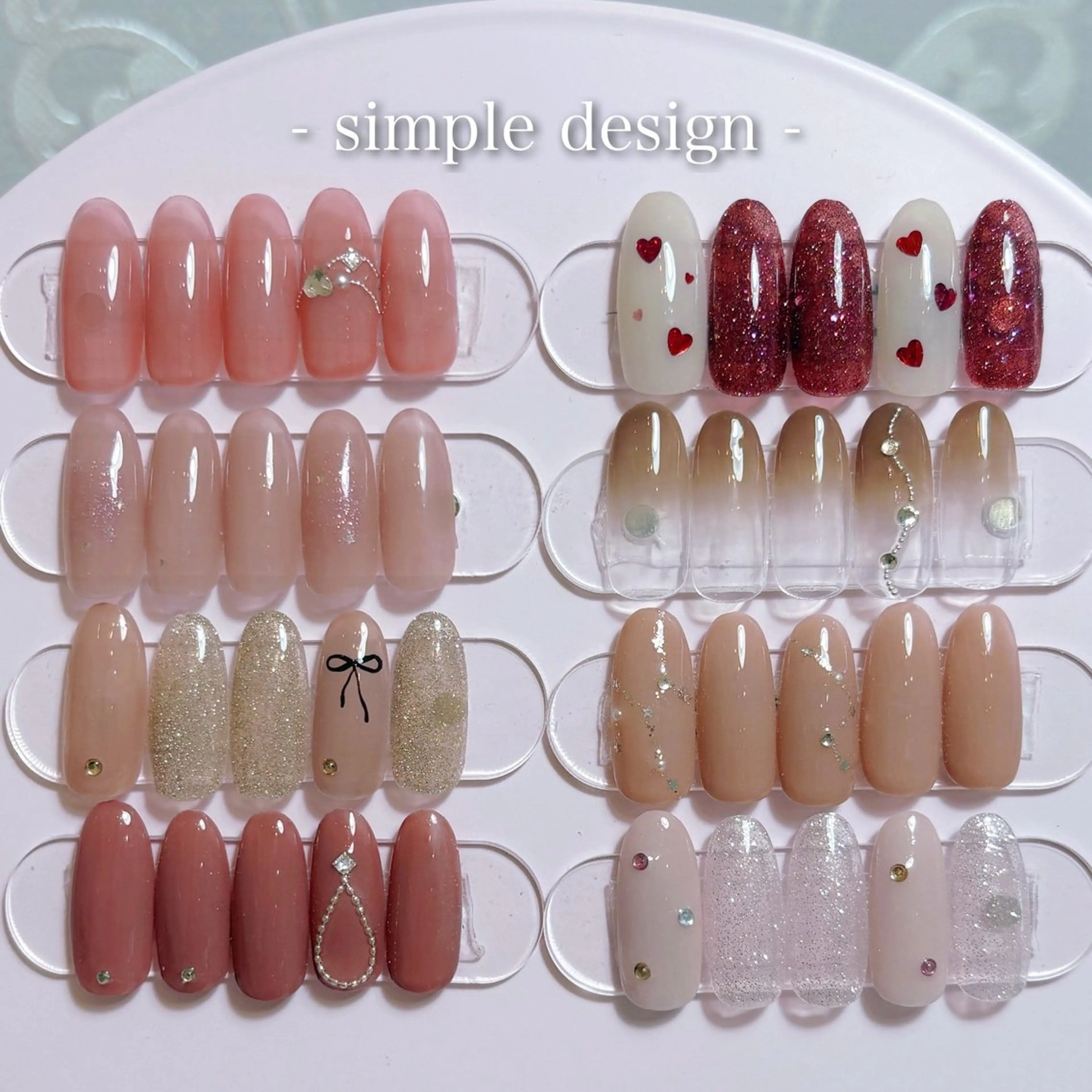 人気No.1 シンプルデザインコース💫の写真