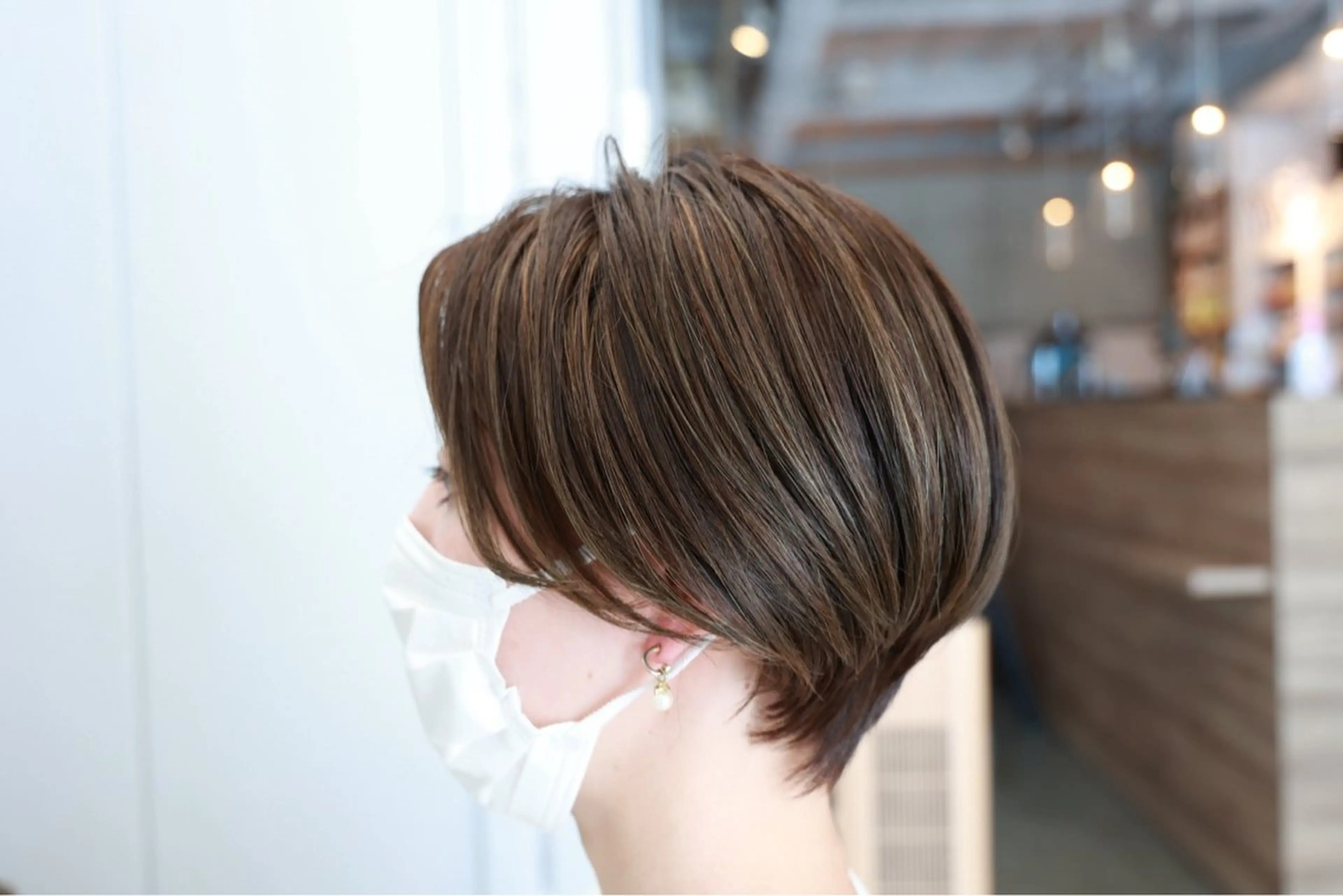 ショート ライツ オオサカのヘアスタイル