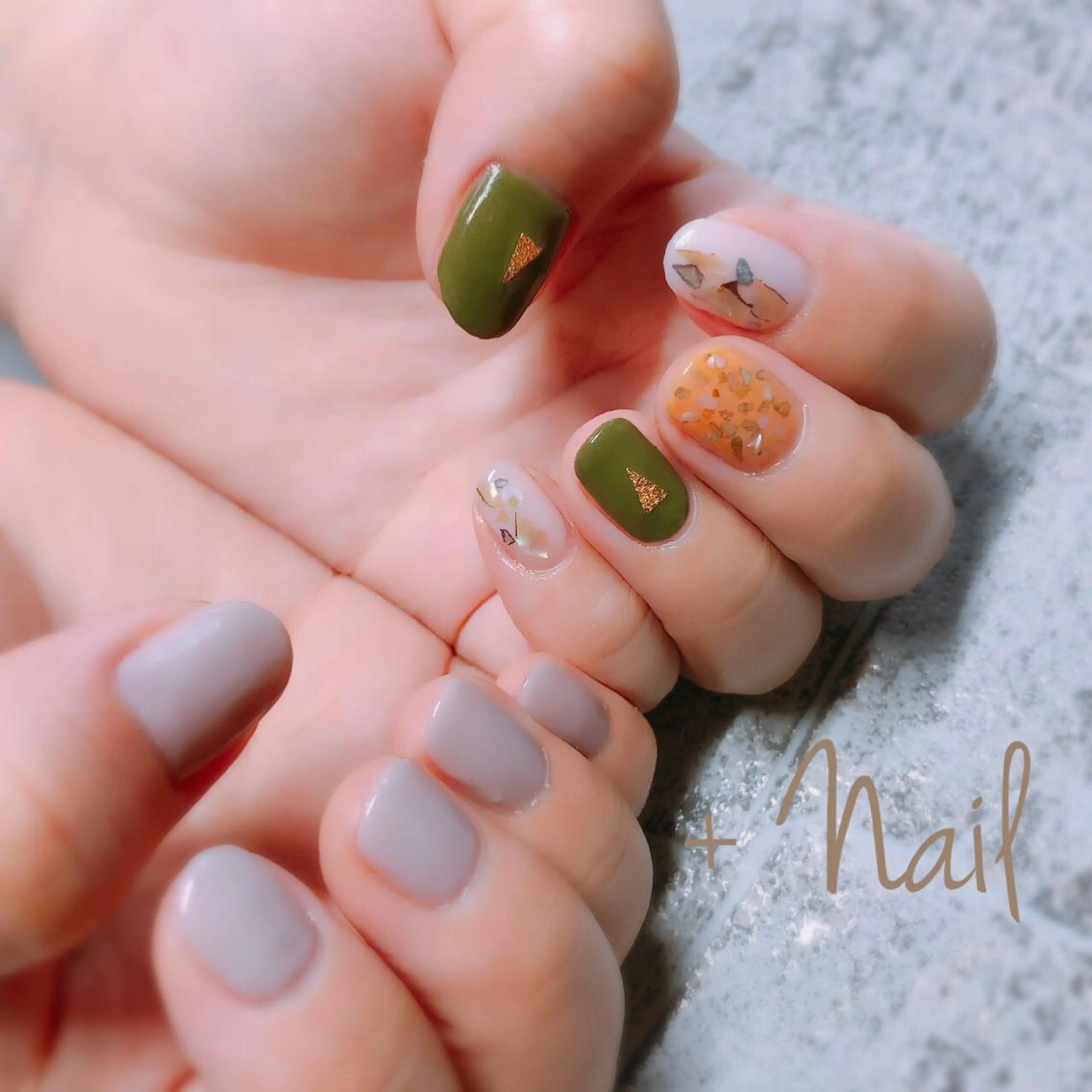 ネイル Aim* 深爪・自爪育成専門店のネイルデザイン