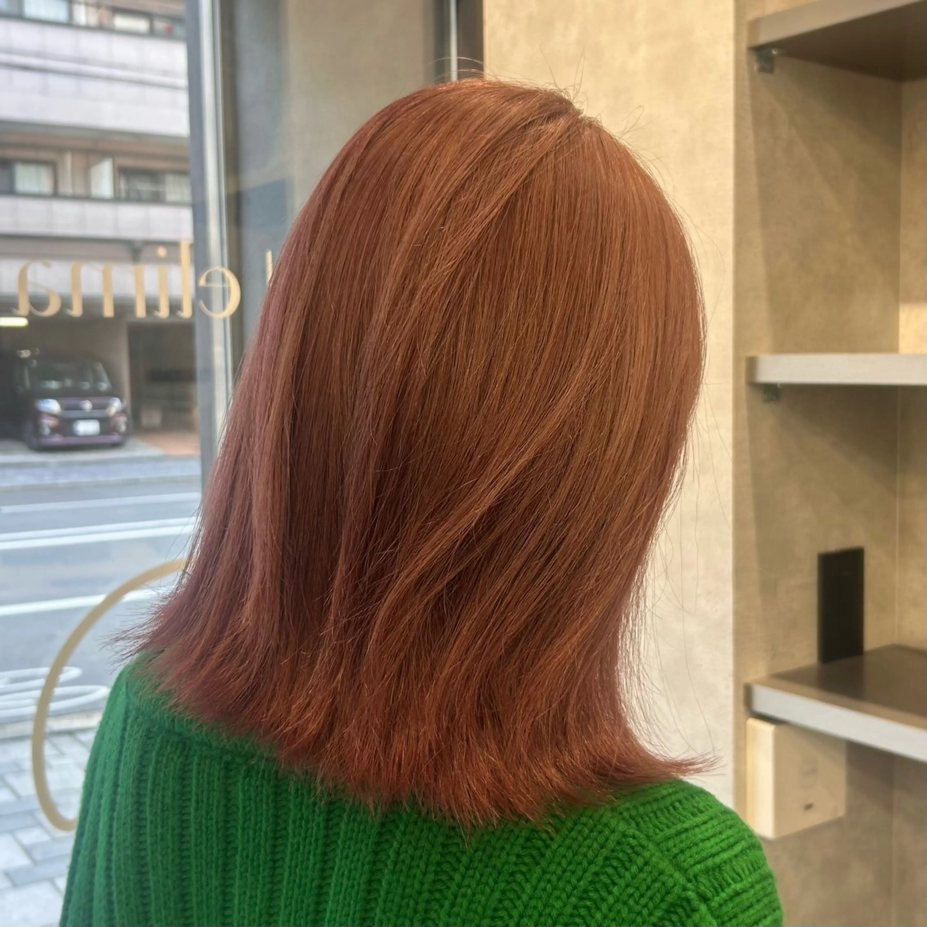 セミロング レイヤーカット カット ヘアカラー トリートメント 大人レイヤー/艶美髪 🇺🇸TOMONAのヘアスタイル