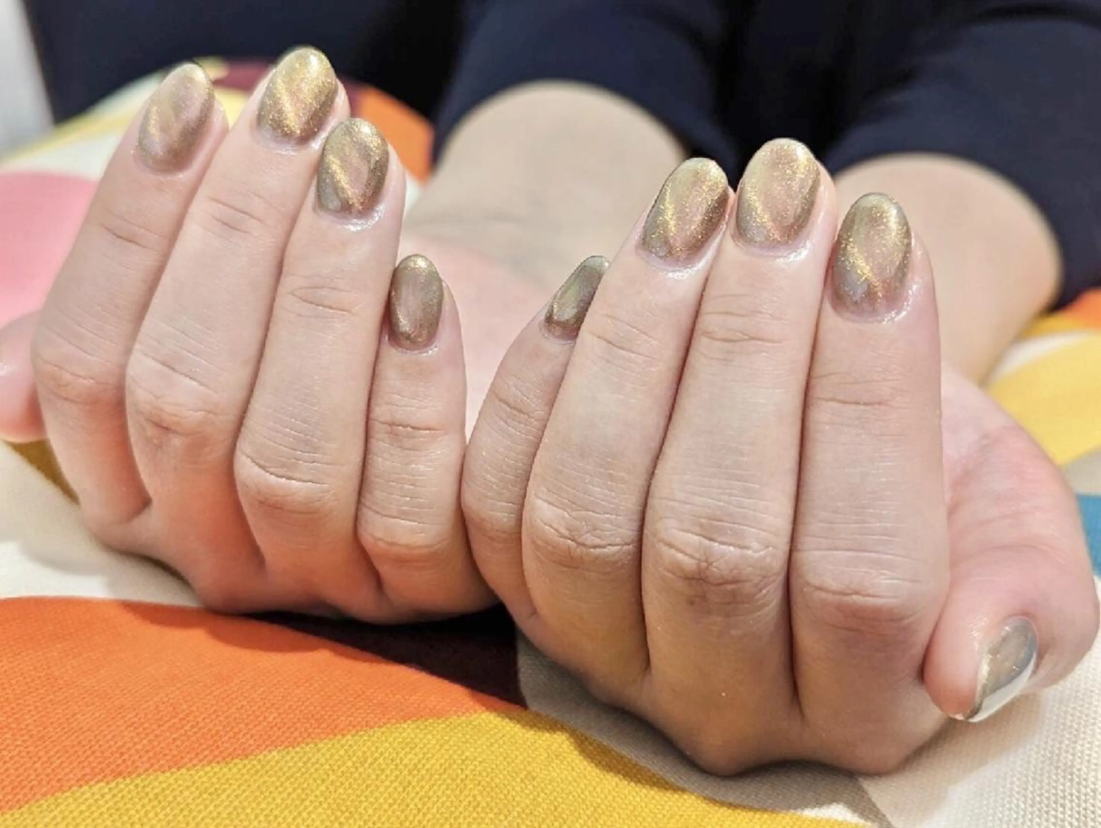 ネイル マグネットネイル VIBLISS福岡店 yurichanのネイルデザイン