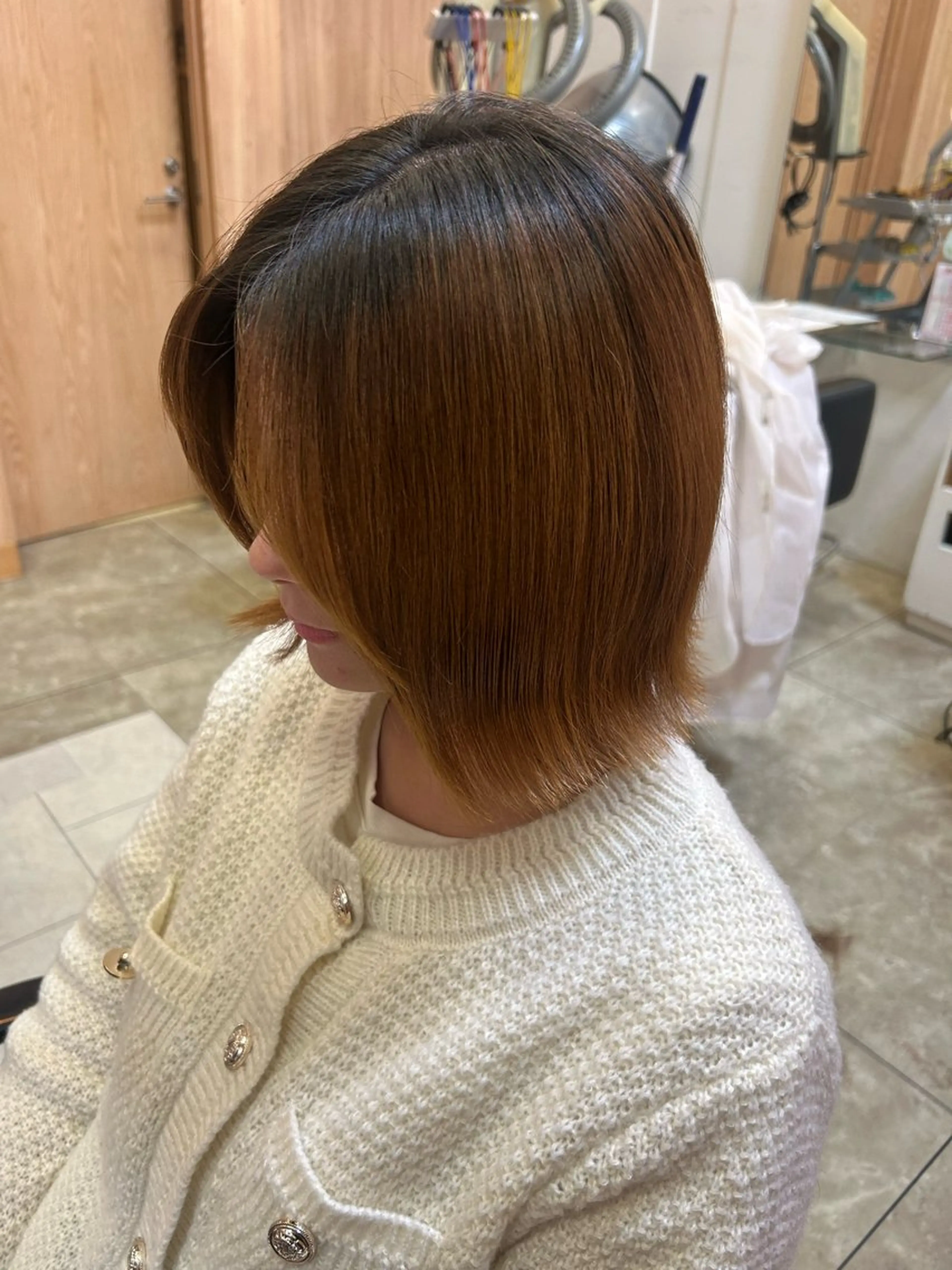 ミディアム ヘアアレンジ ウラン元町所属・坂爪 智哉のヘアスタイル