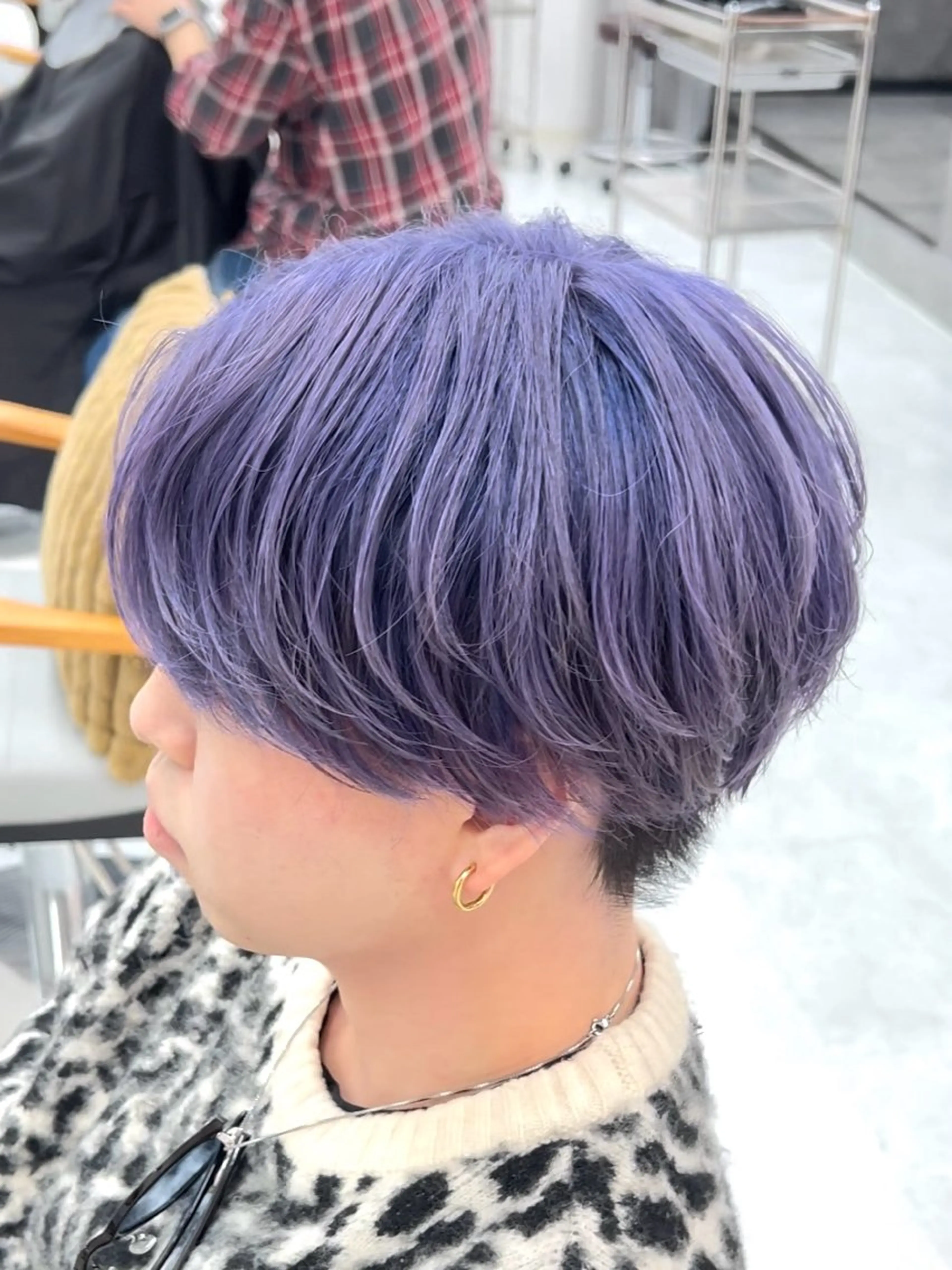ショート カラー メンズ メンズブリーチ ブリーチ カット ヘアカラー トリートメント ヘアセット フウト/メンズカット /メンズパーマのヘアスタイル