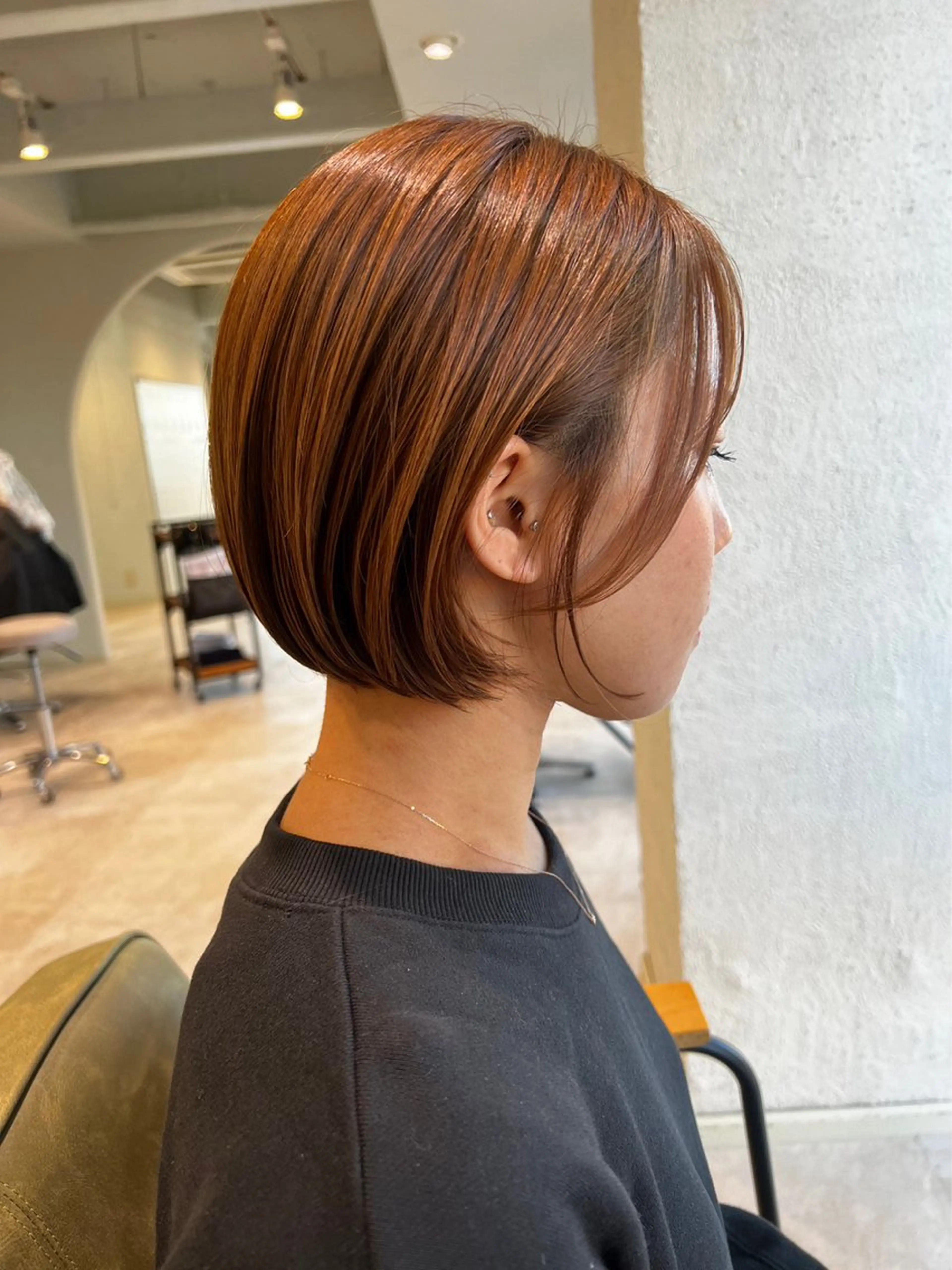 ショート ショートボブ ボブ 似合わせカット ショートヘア トリートメント CHORD 四条河原町駅店　髪質改善&韓国風&ハイトーンカラー所属・けいと髪質改善 全年齢リピート多数のヘアスタイル