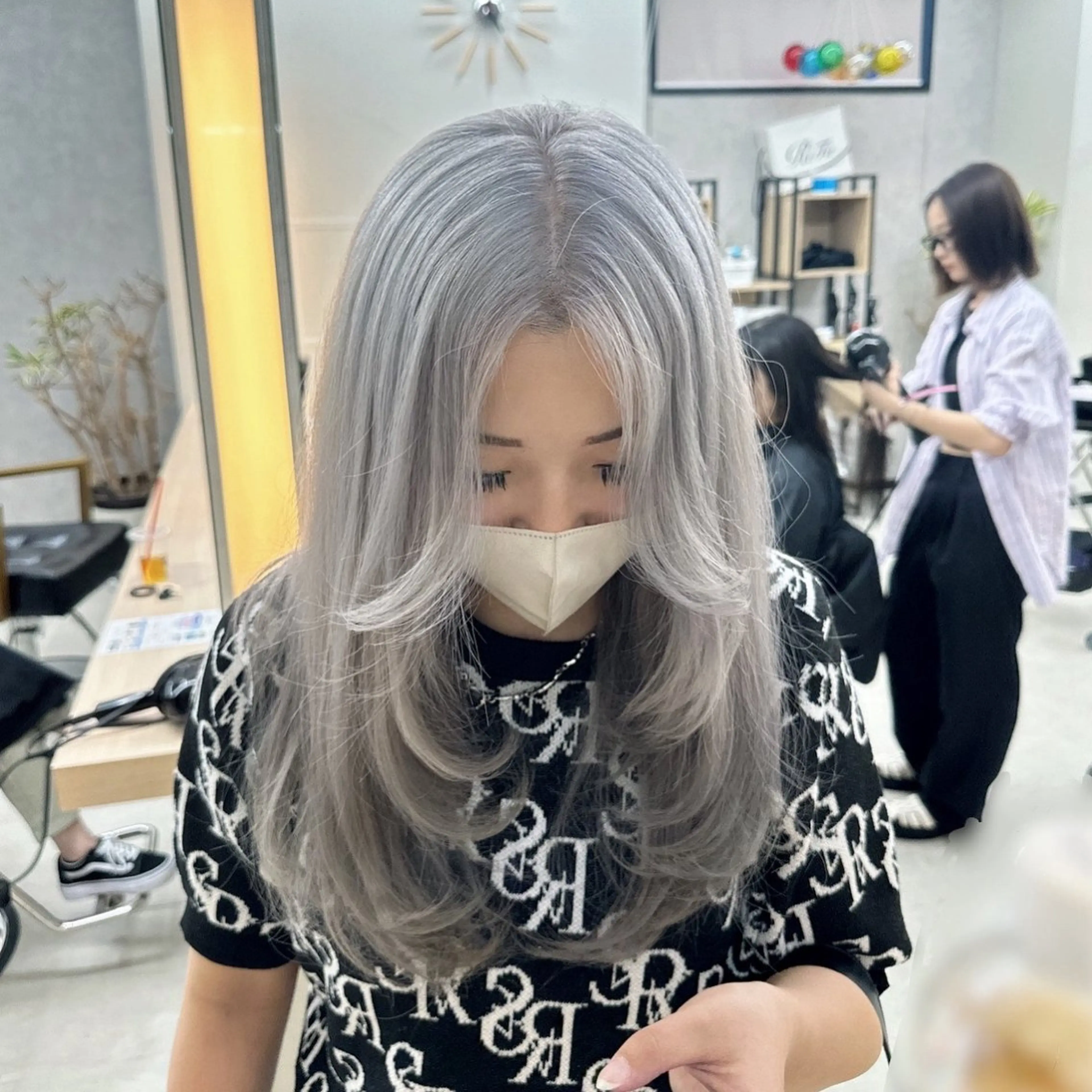 ロング カラー ヘアカラー トリートメント 𝐑𝐲𝐮𝐤𝐢 【店長】ALEAPのヘアスタイル