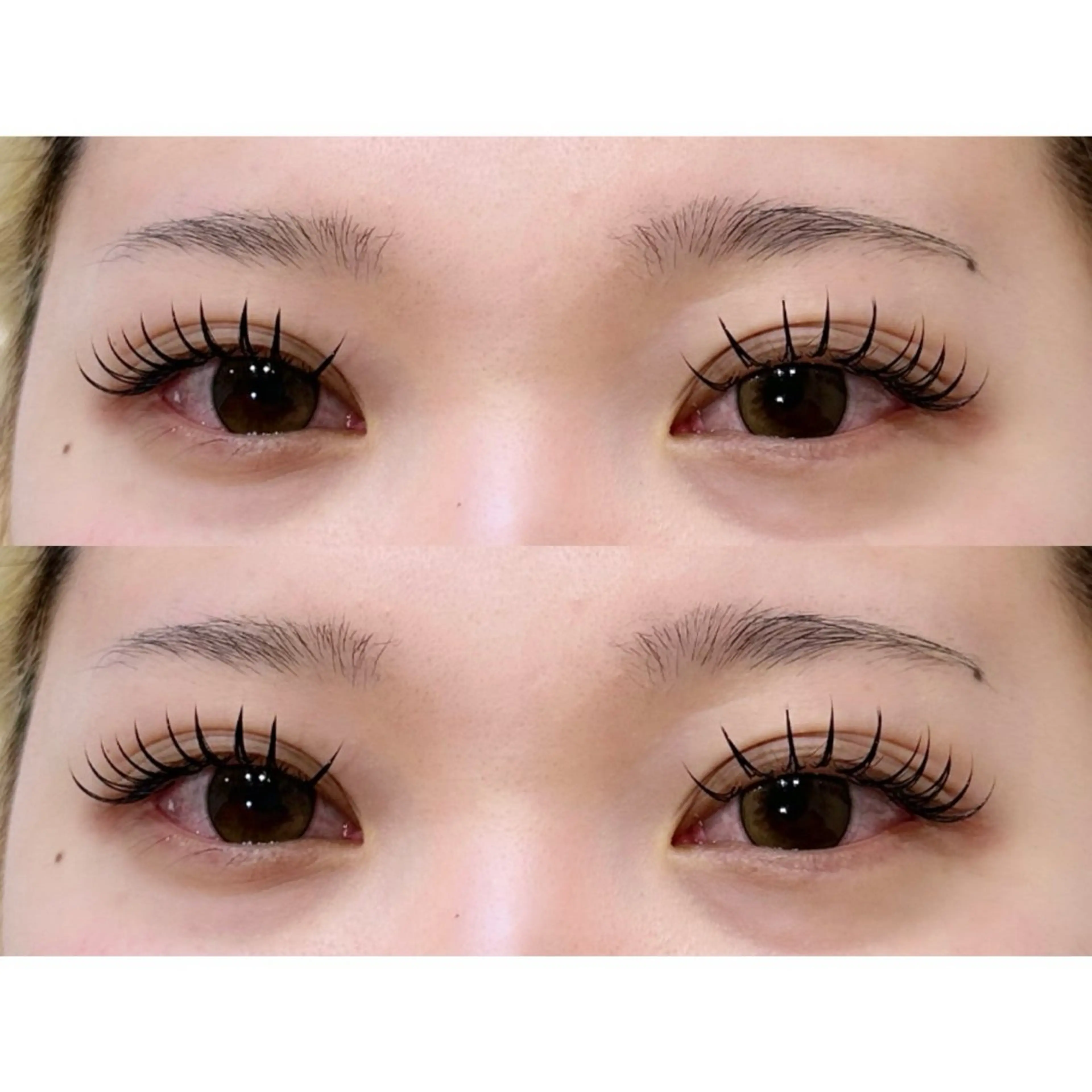 マツエク・マツパ フラットラッシュ pomu eyelashのマツエク・マツパデザイン