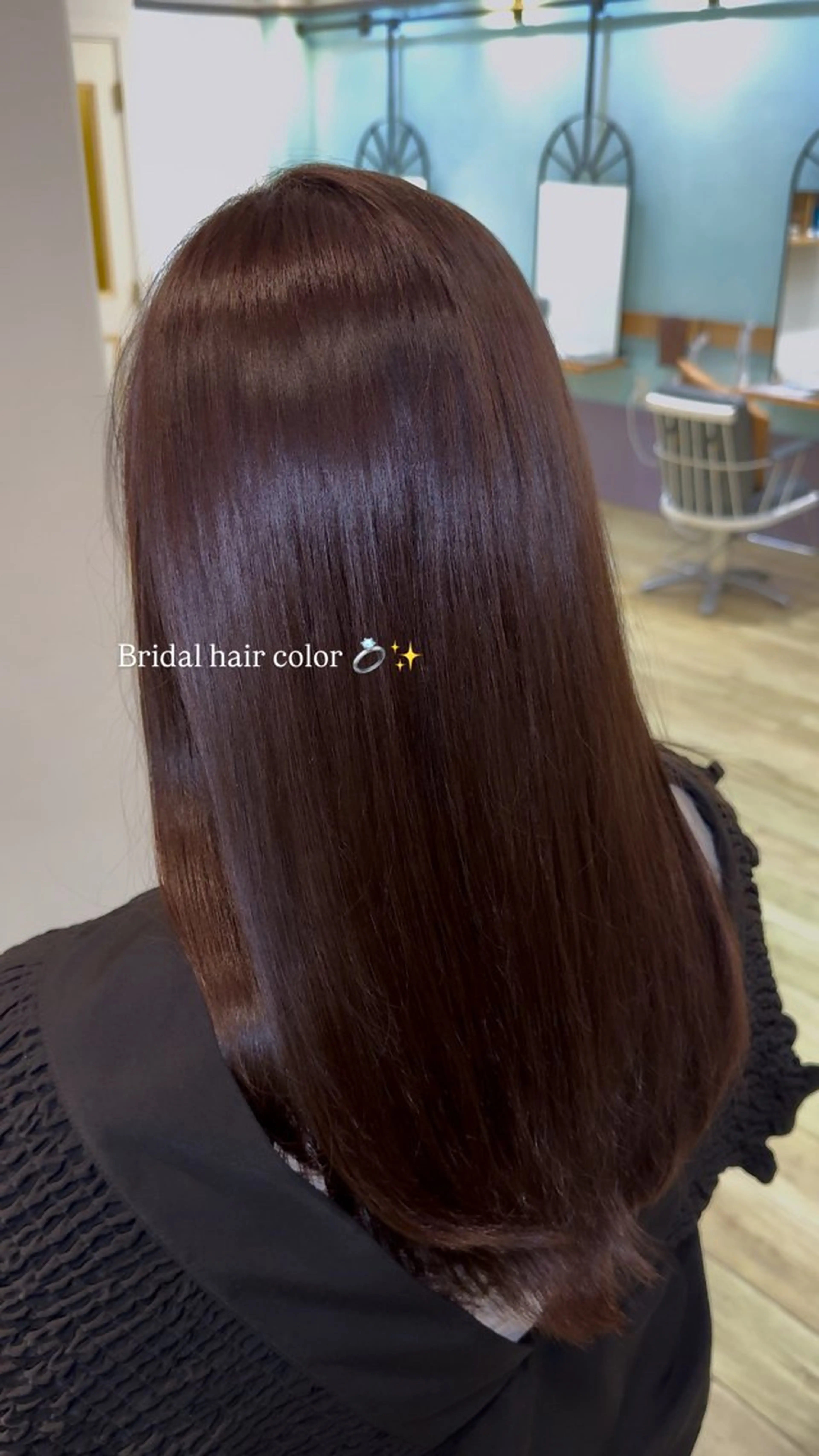 セミロング カラー トリートメント ヘアカラー Meguro/海外風 /艶カラー⭐️のヘアスタイル