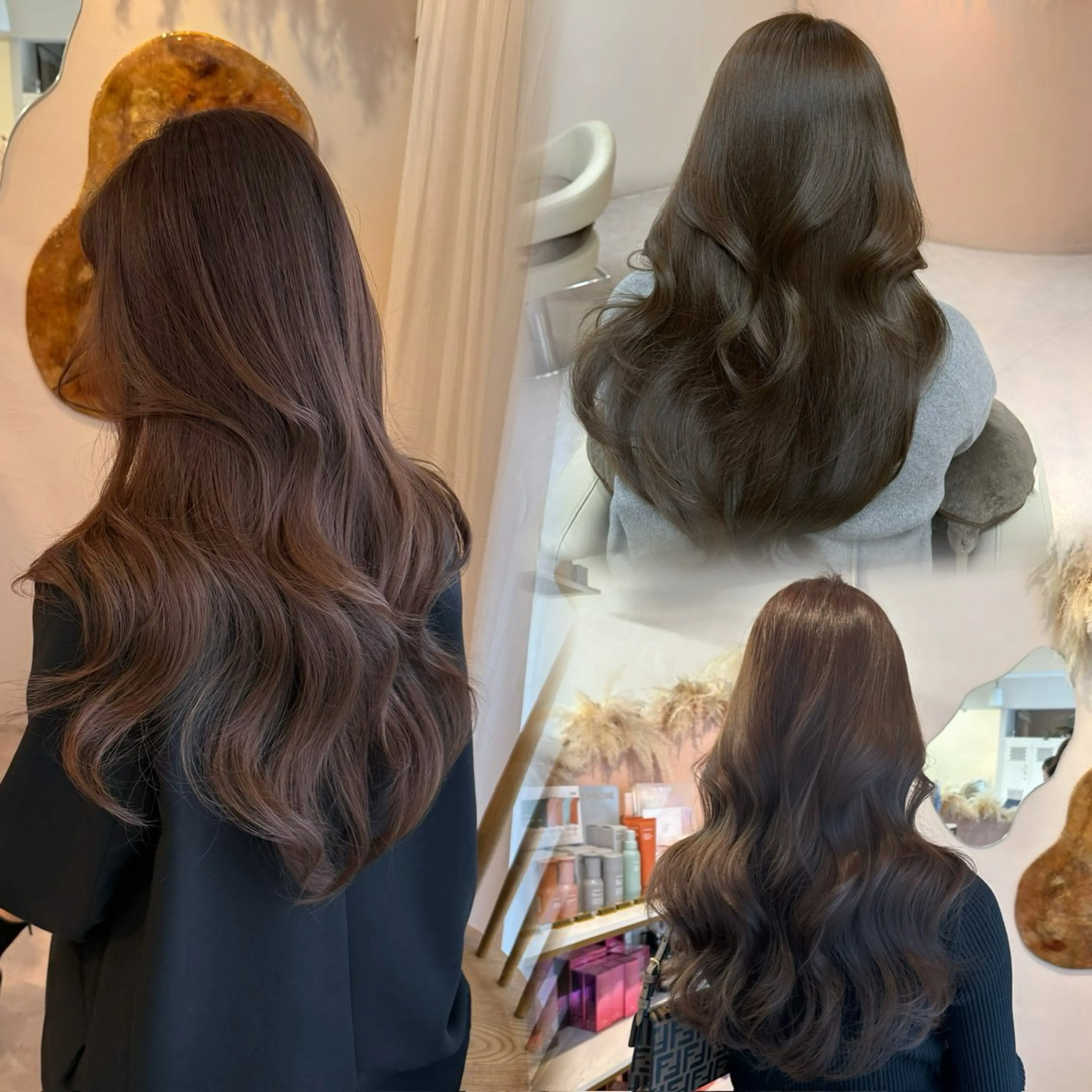 艶髪カラー+Aujuatreatment🫧の写真