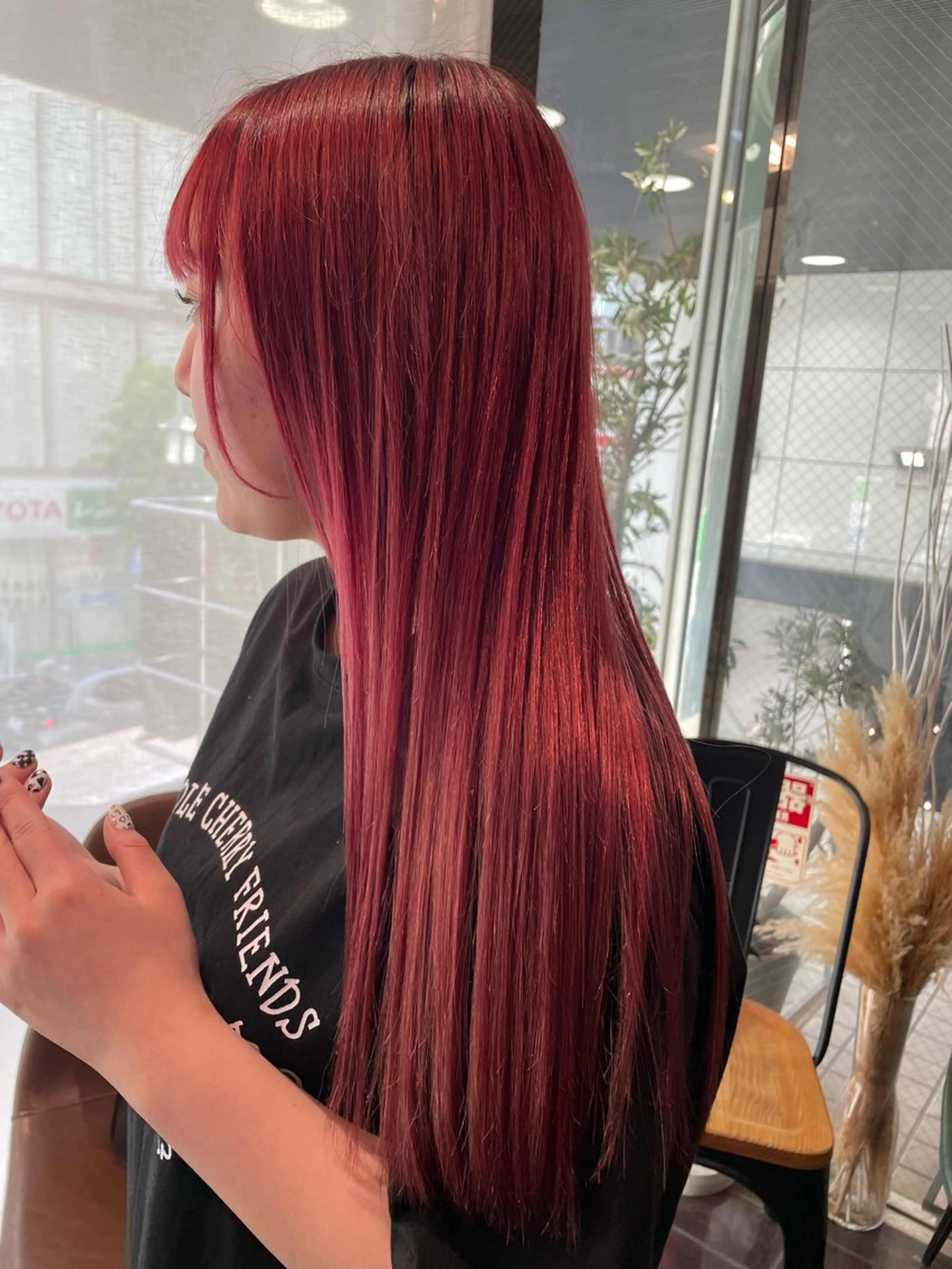 ロング カラー ブリーチ ケアブリーチ ダブルカラー ハイトーンカラー インナーカラー Rei/ 縮毛矯正/ ハイライトカラー募集のヘアスタイル