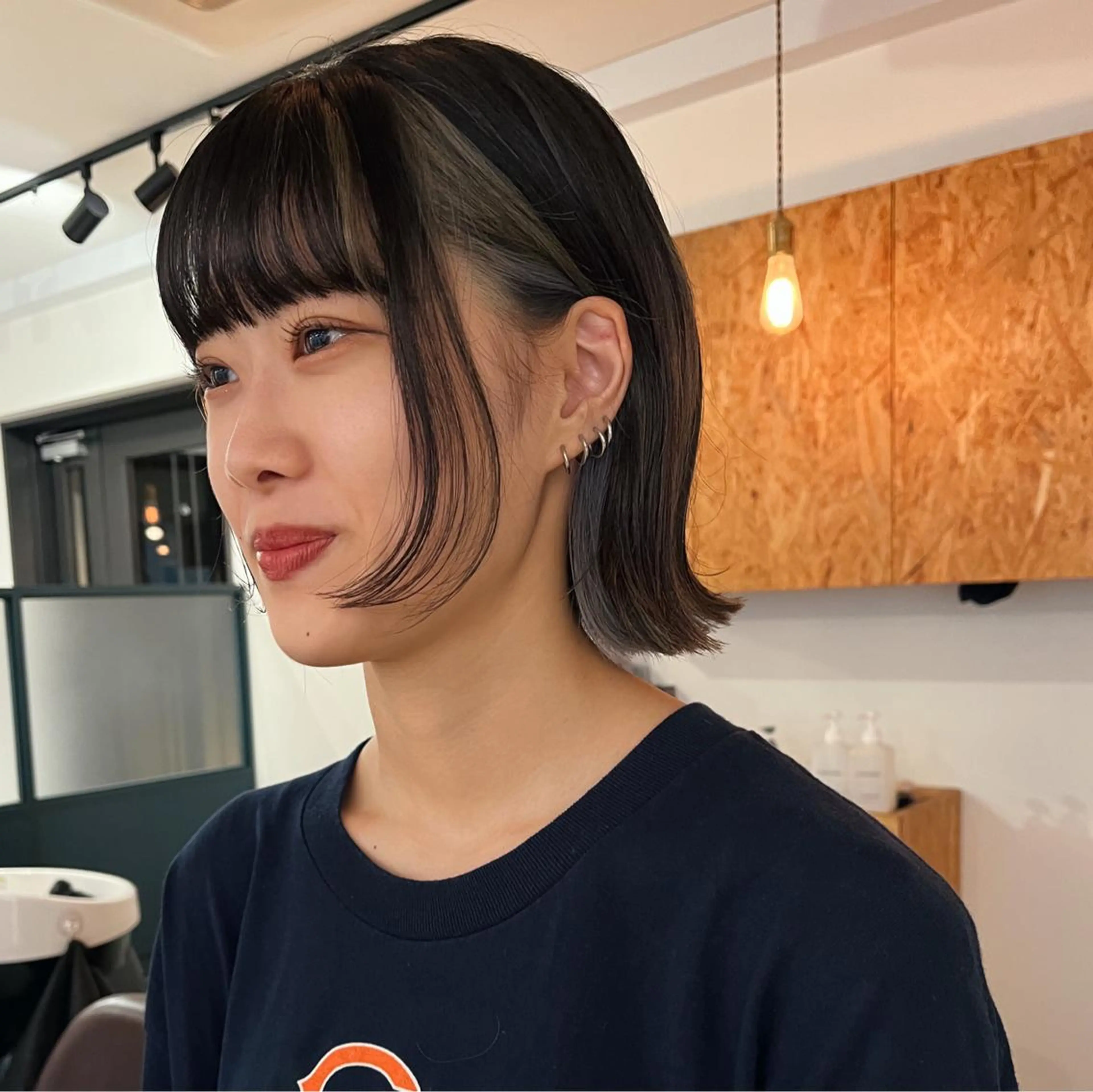 ショート ボブ 外ハネヘア 暖色/パーマ 🌼クニトウメイのヘアスタイル