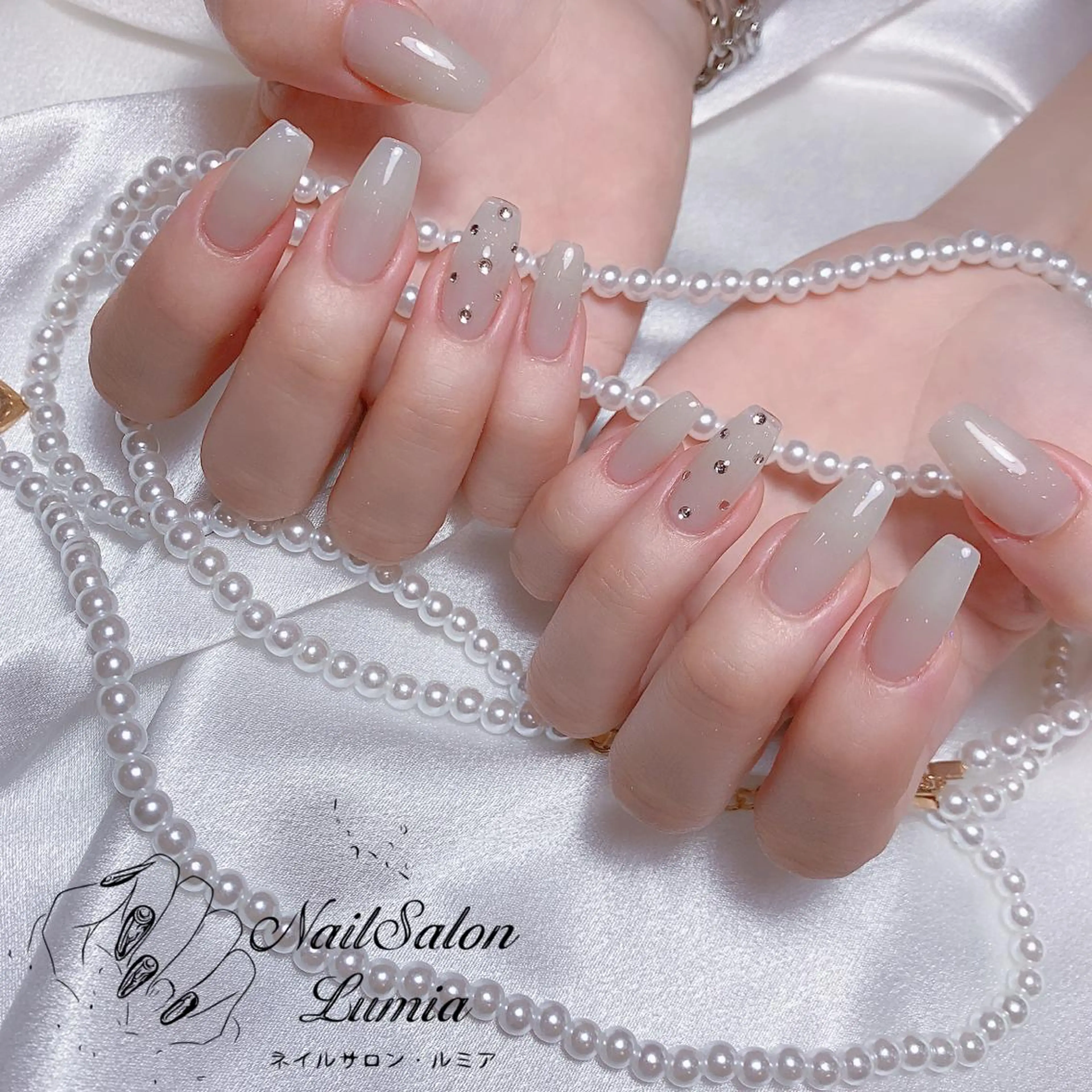ネイル ハンドネイル ネイルサロン ルミア Lumia 店長のネイルデザイン
