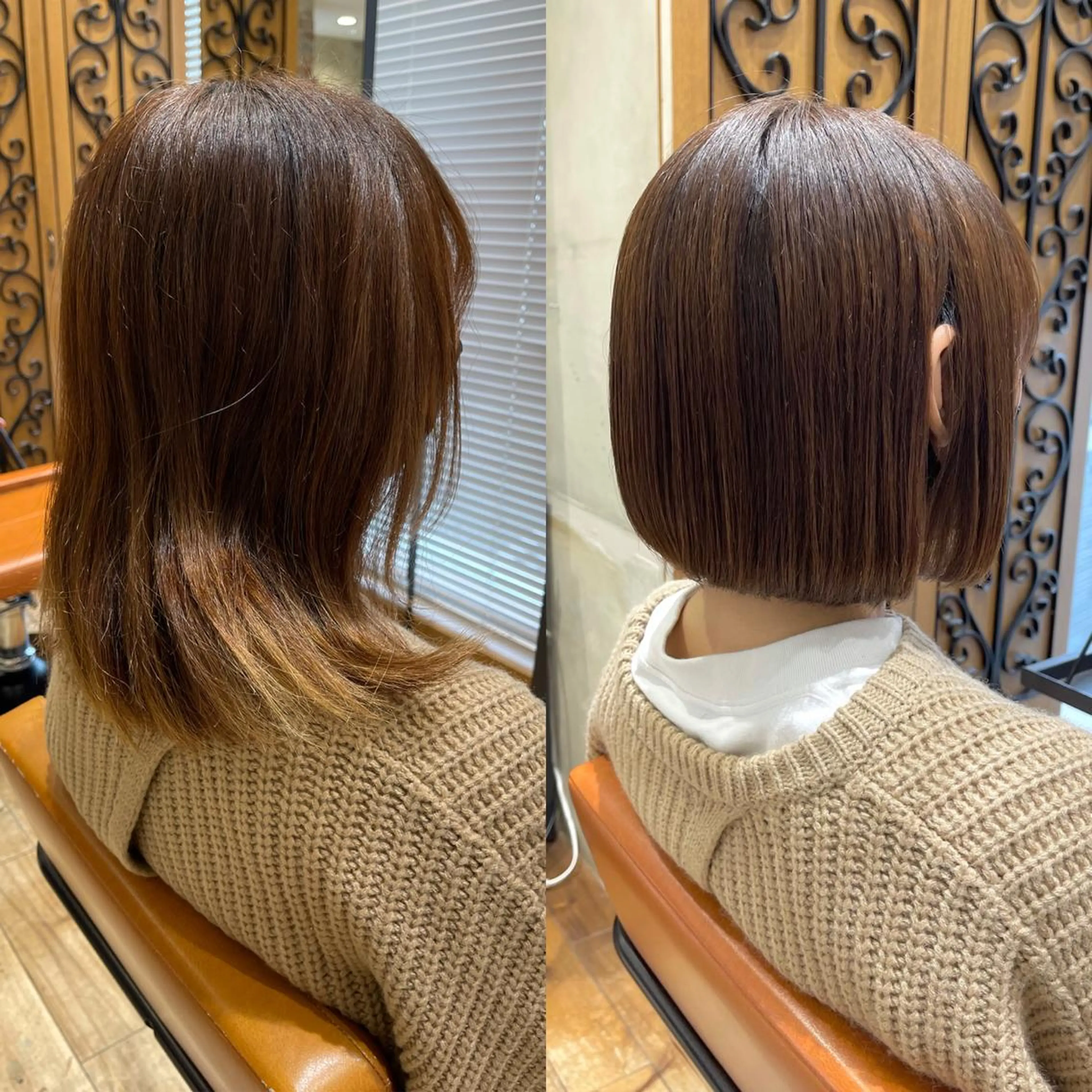 ミディアム カラー パーマ ヘアアレンジ キッズ 日本一の小顔カット/ ボブ/顔周り/韓国のヘアスタイル