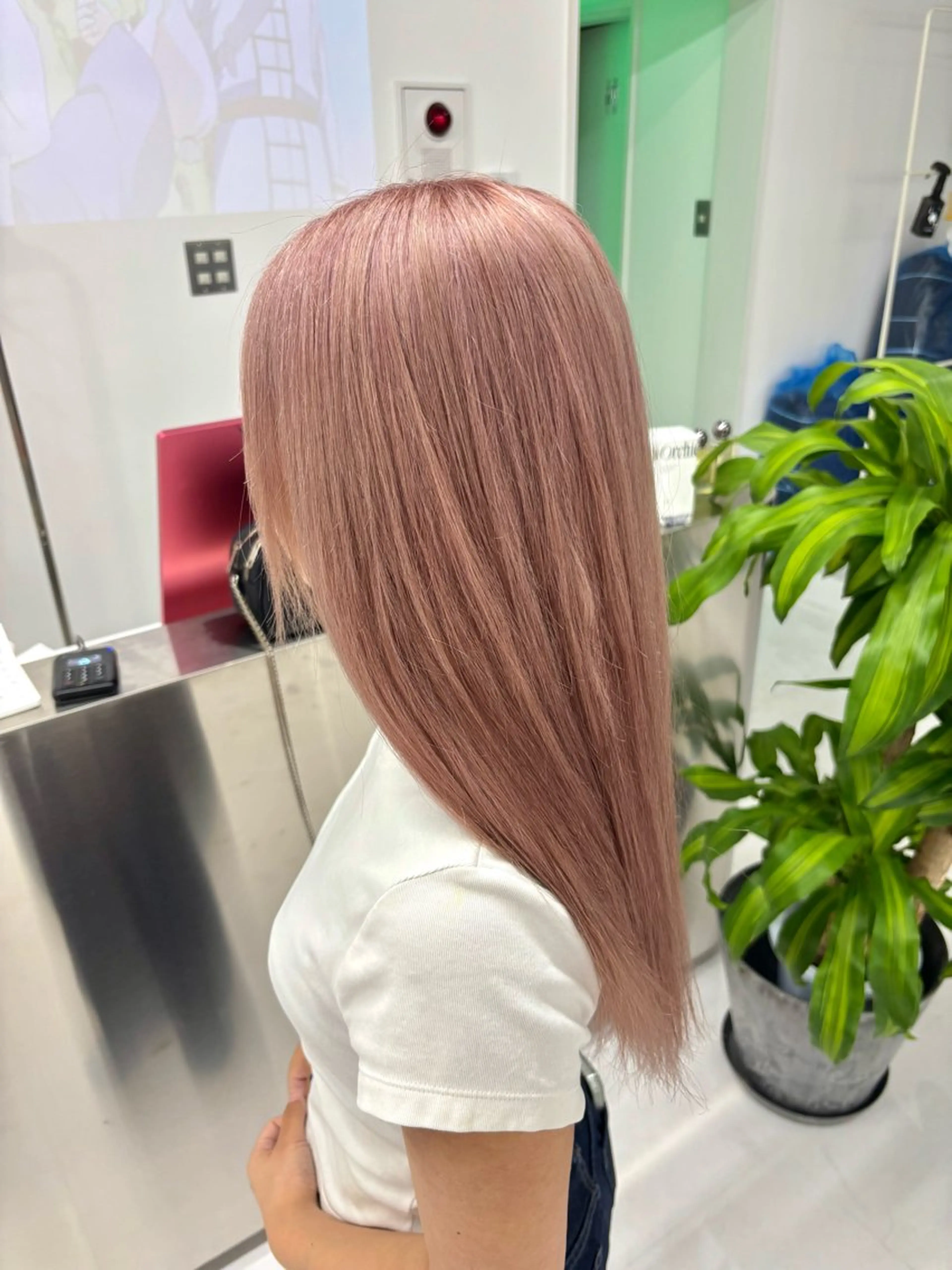 ロング カラー ヘアカラー トリートメント パーマ&ブリーチ /飯牟田/GEAR.のヘアスタイル