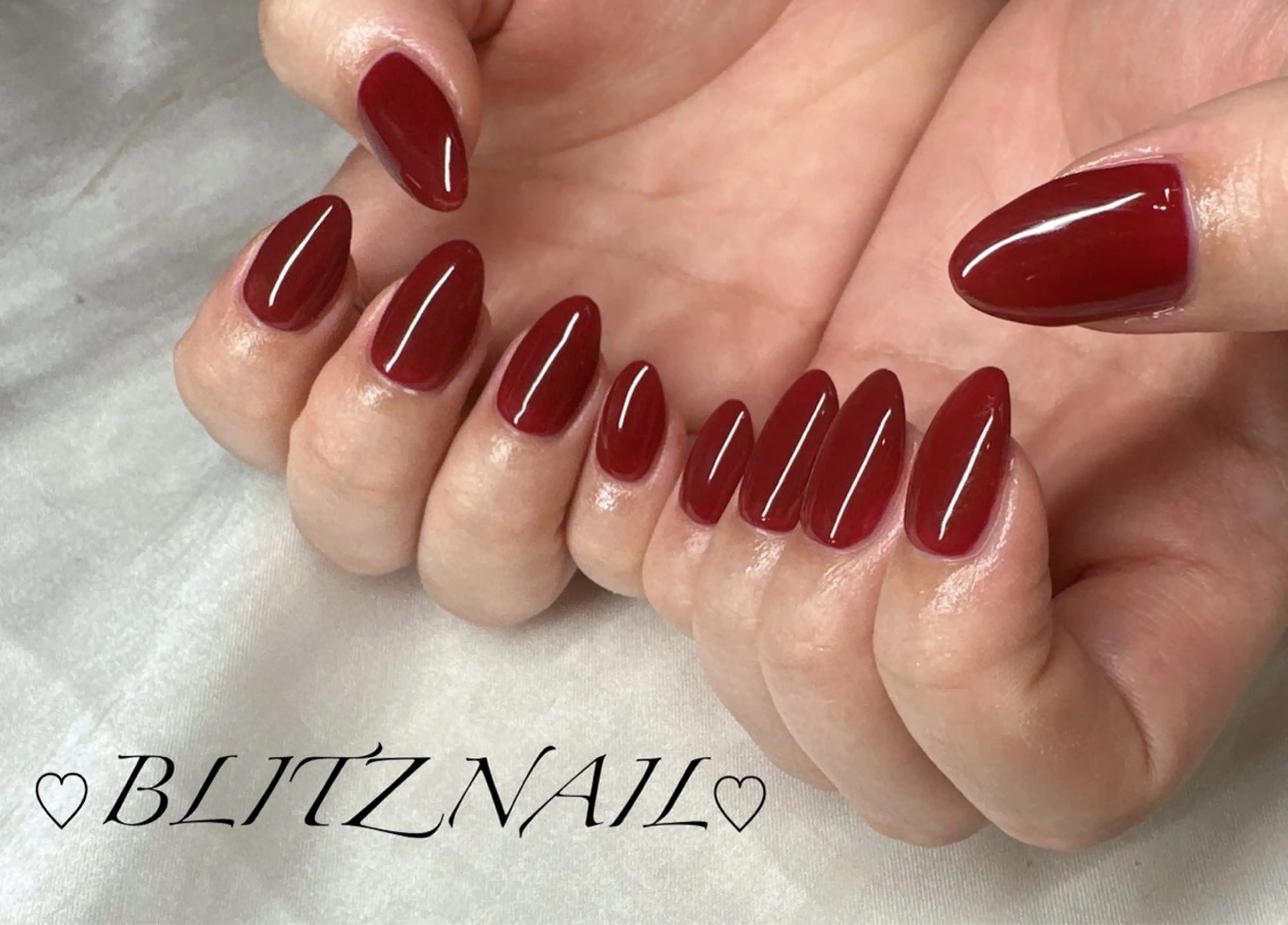 美爪✨ワンカラーorラメグラデーション【オフなし】の写真