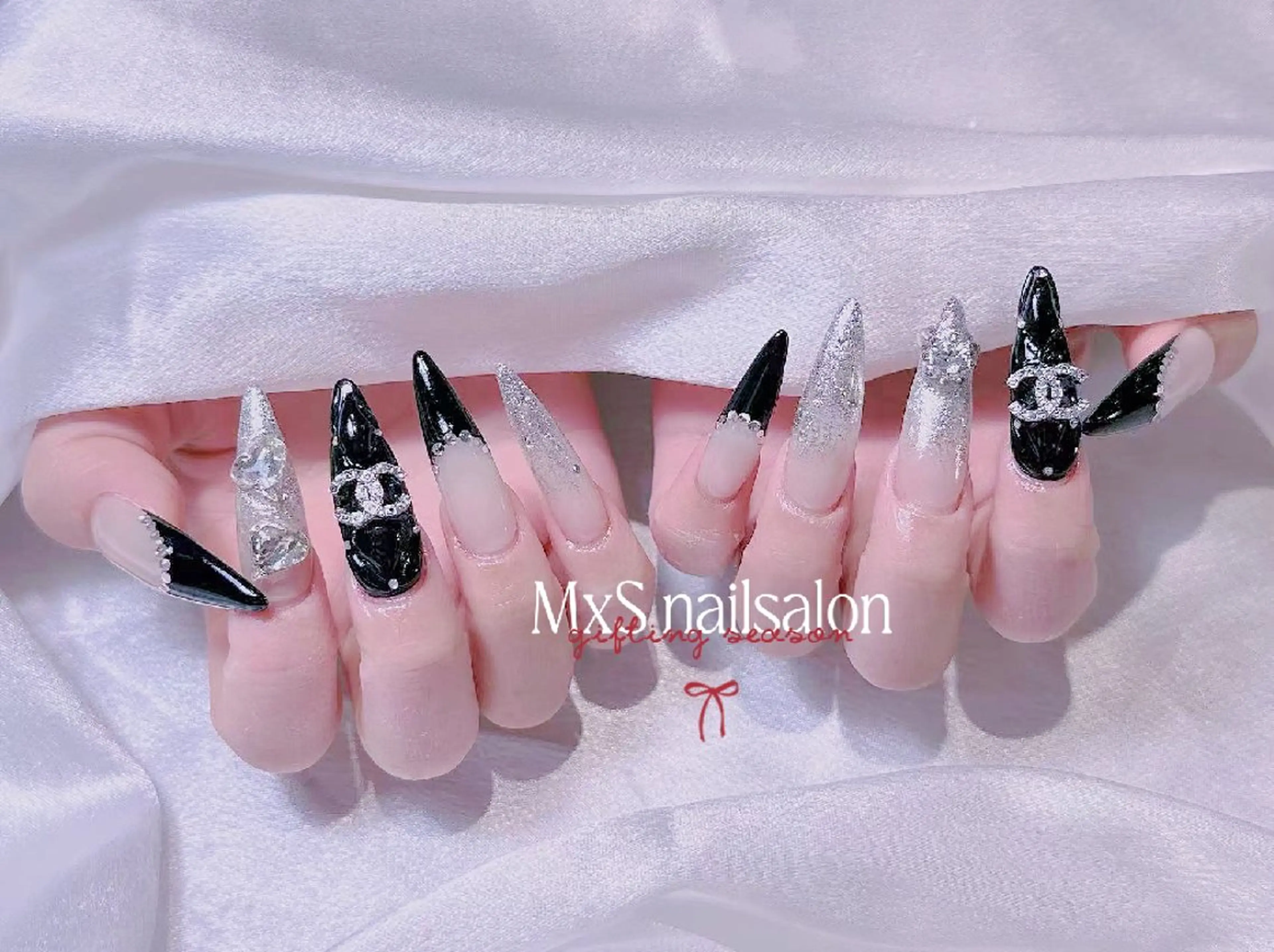 ネイル ハンドネイル MxS Nail 【長さだし/フィルイン/マグネット/ワンホンネイル/韓国ネイル/パラジェル】所属・M×S Nail みなのネイルデザイン