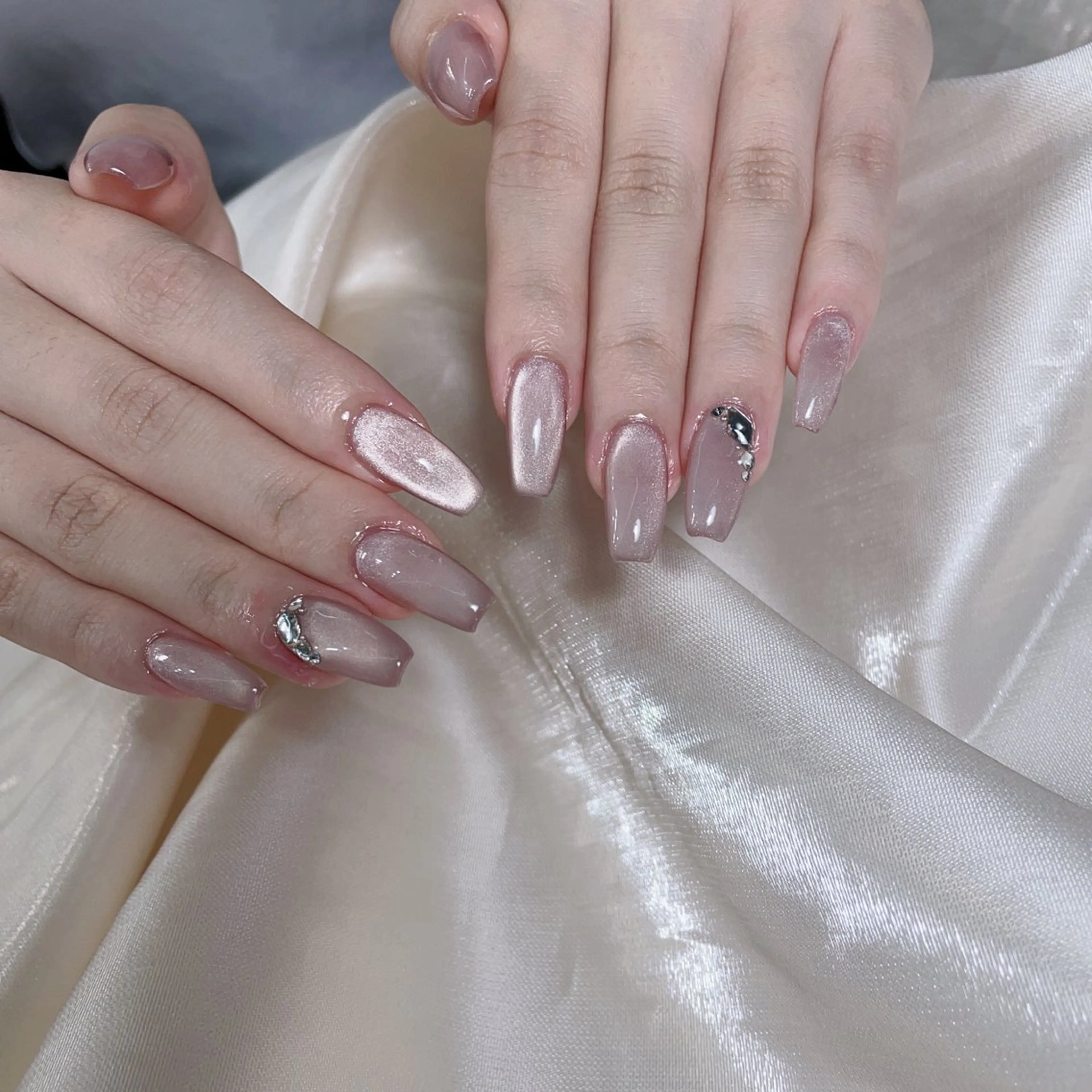 🎀チップ長さだし＋シンプルデザイン『初回ソフトジェルオフ無料』🍒の写真