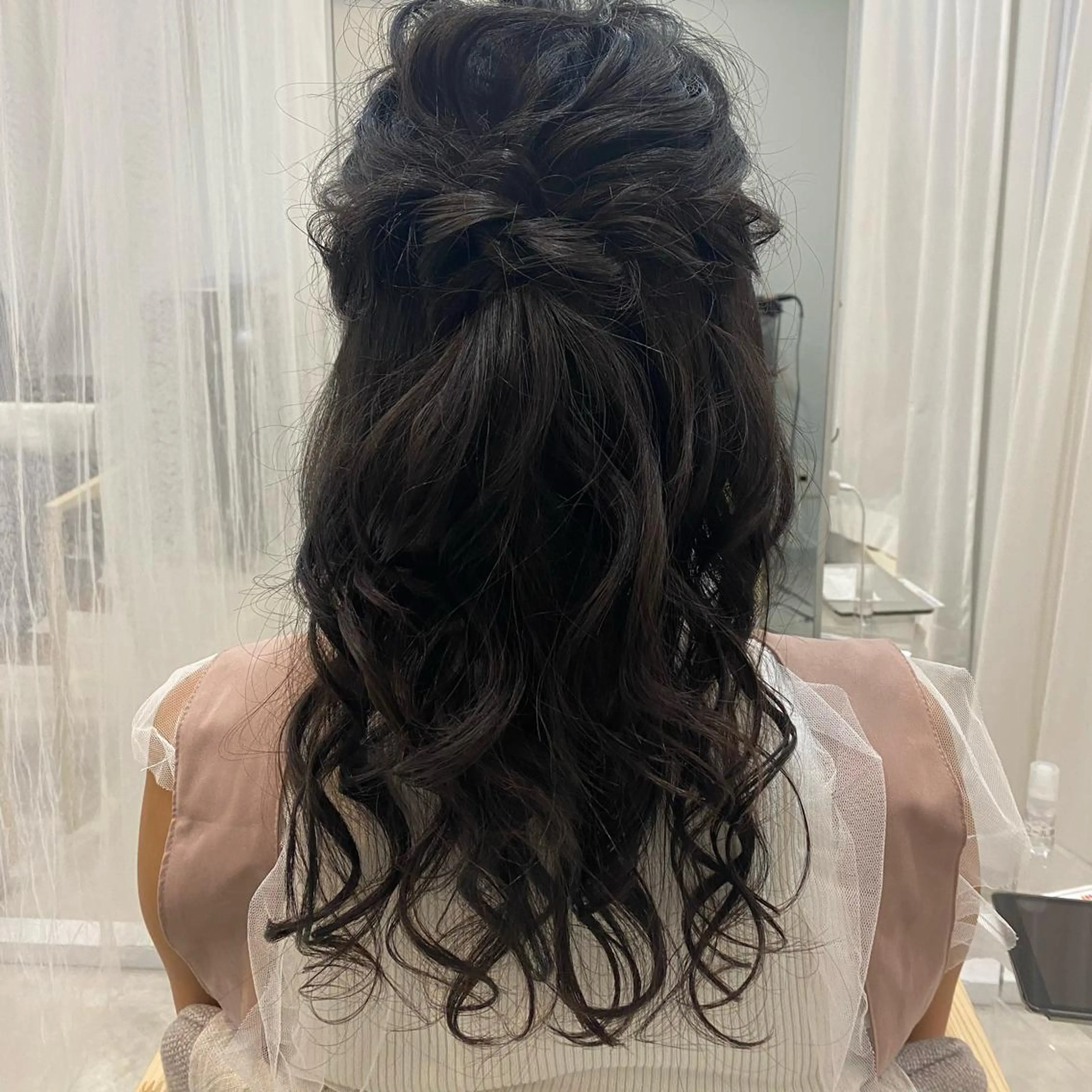 ヘアアレンジ 結婚式・ブライダル ヘアセット 谷川 李奈のヘアスタイル