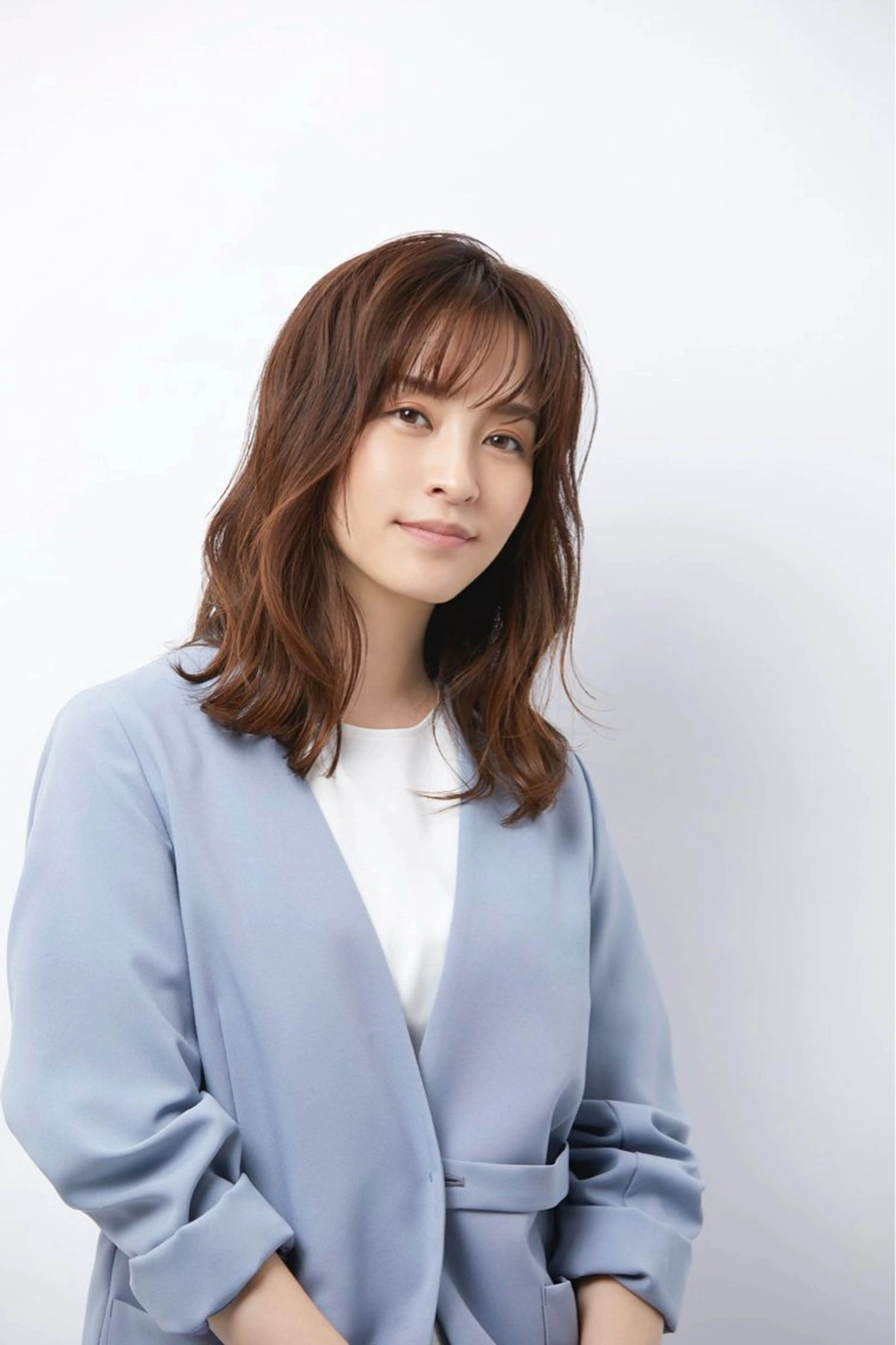 セミロング パーマ [似合う小顔カット] 🪽MUNi恵比寿のヘアスタイル