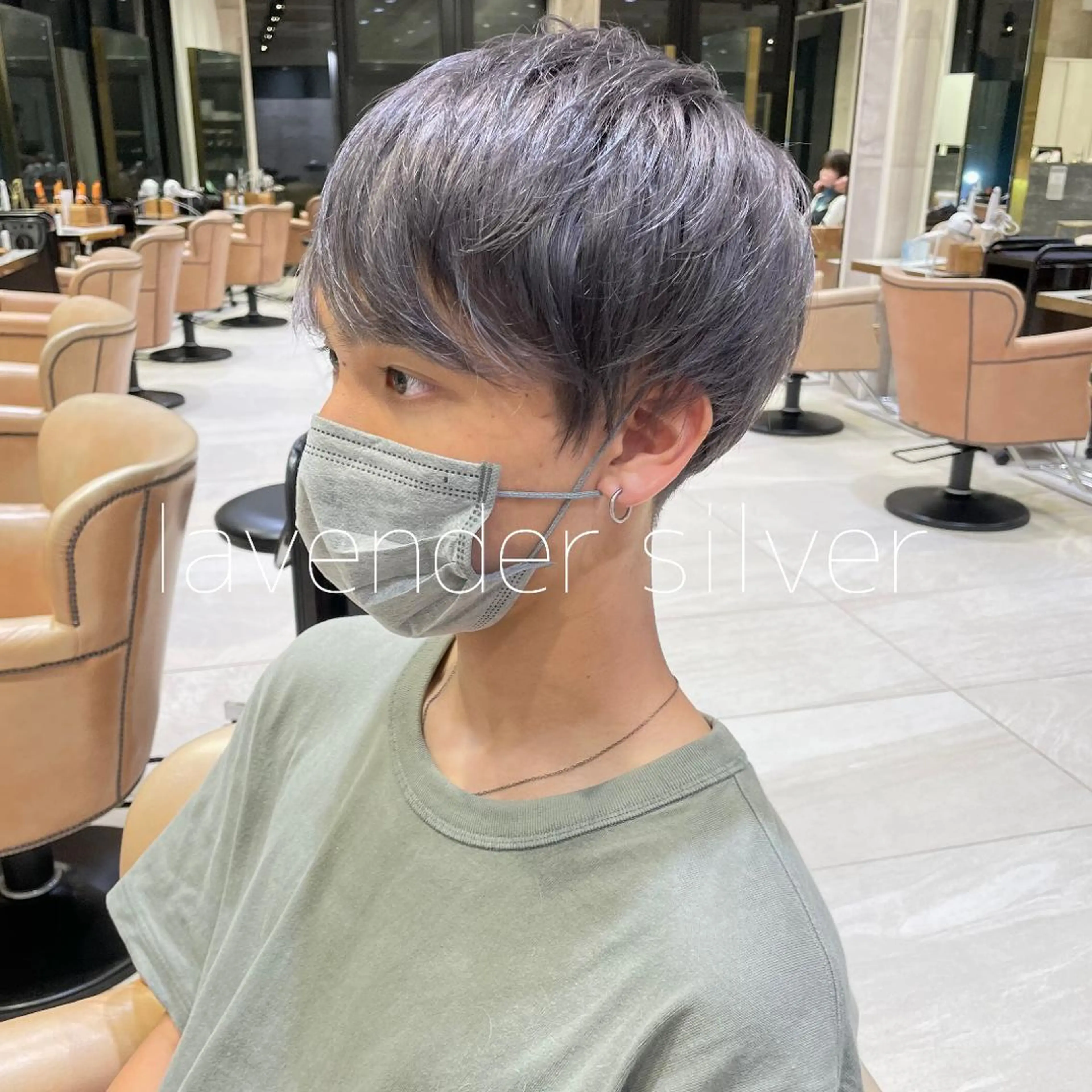 カラー メンズ 韓国🇰🇷透明感 ERIのヘアスタイル