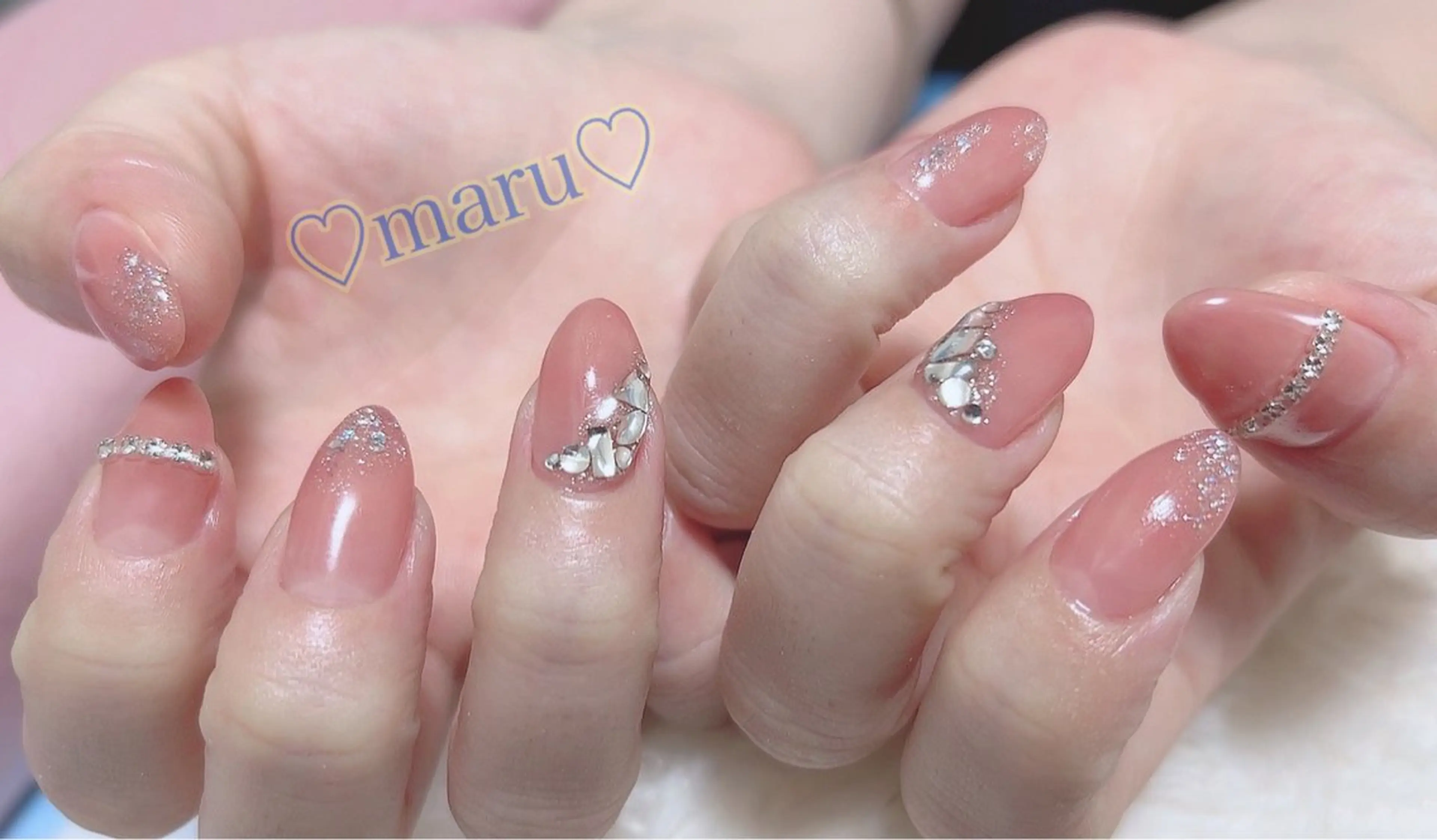 ネイル ハンドネイル フットネイル まるみ ♡のネイルデザイン