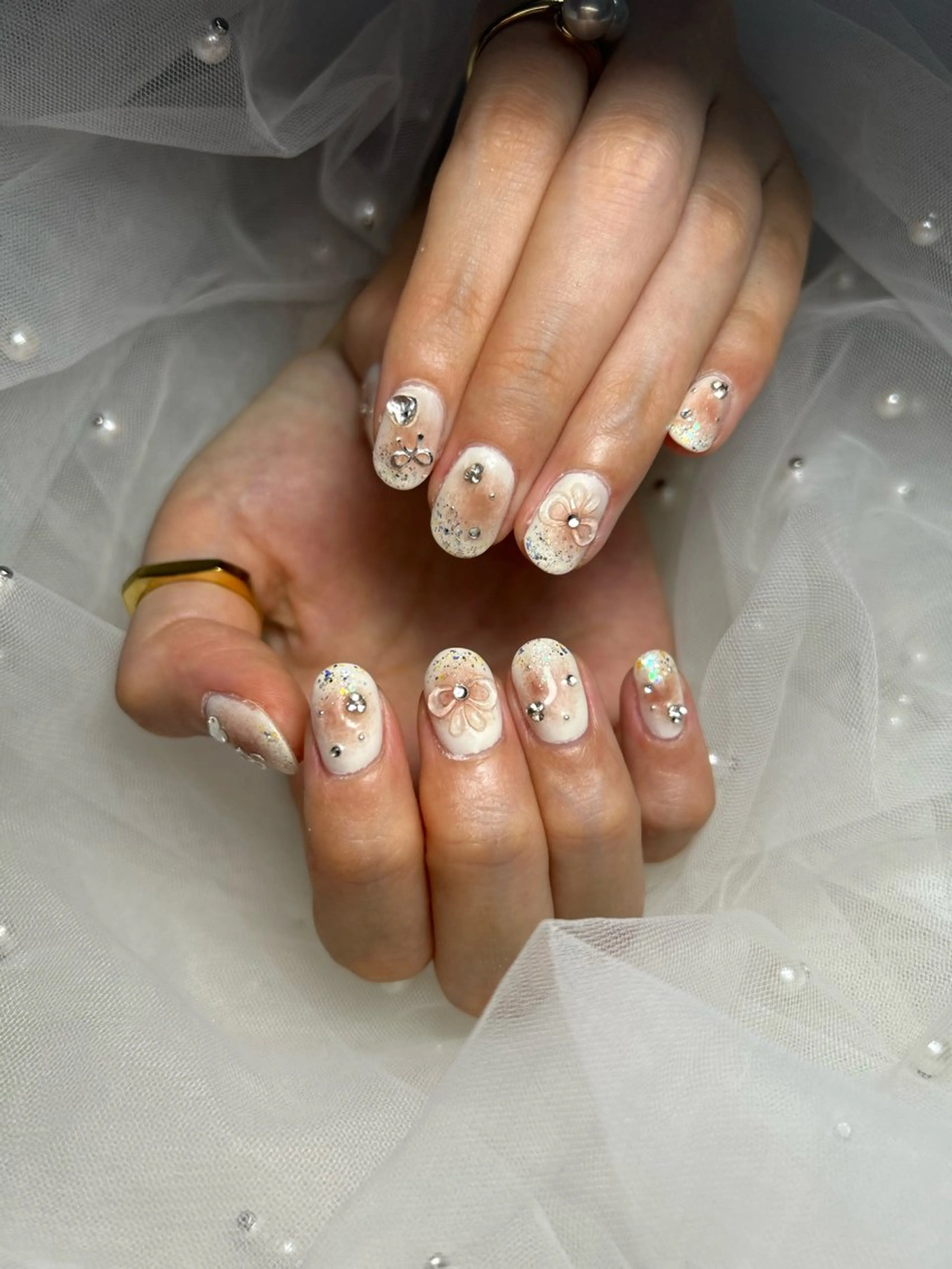 ネイル ハンドネイル フットネイル ✴︎ Delightのネイルデザイン