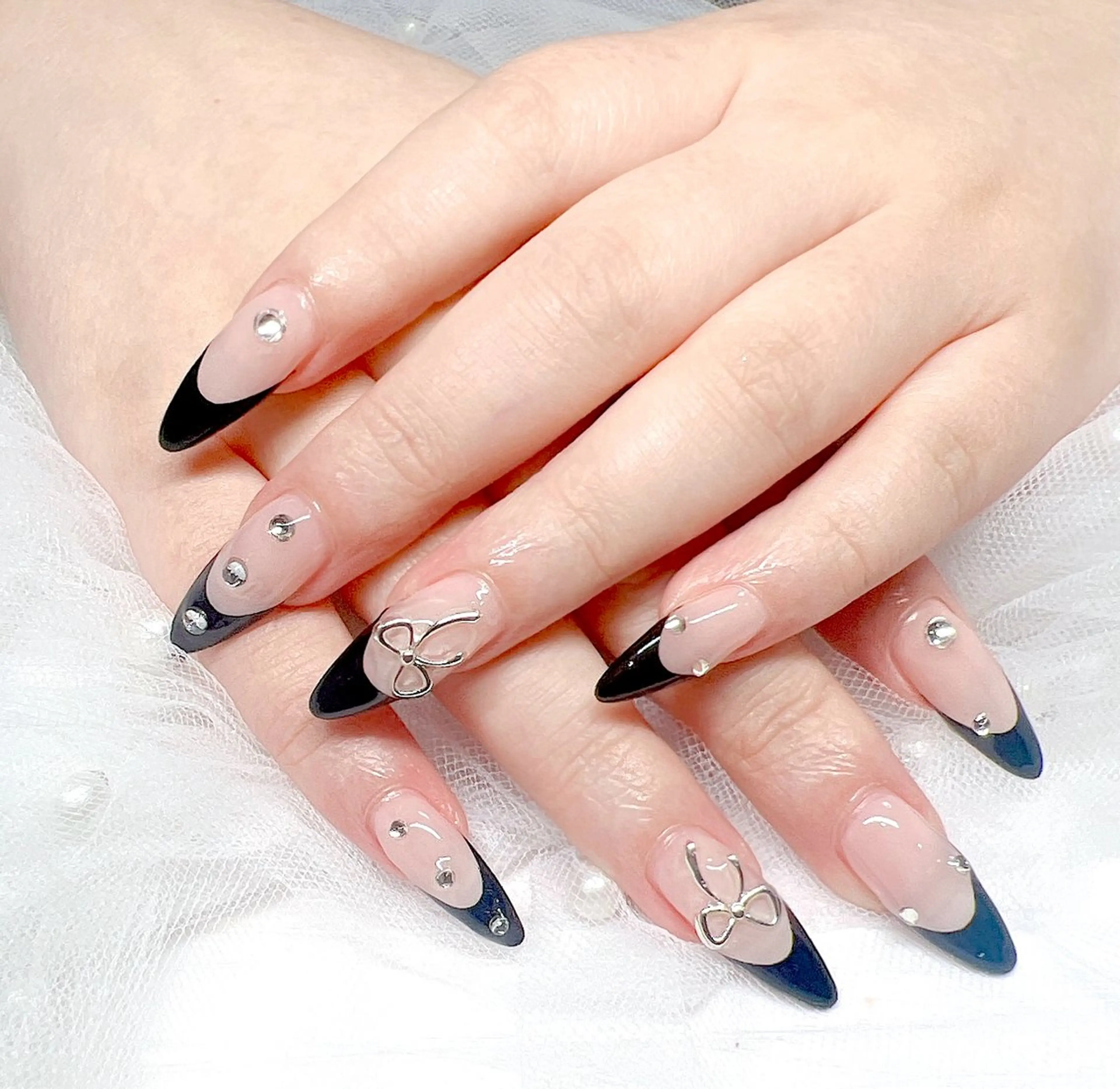 ケア＋チップ+フレンチ10本+パーシの写真