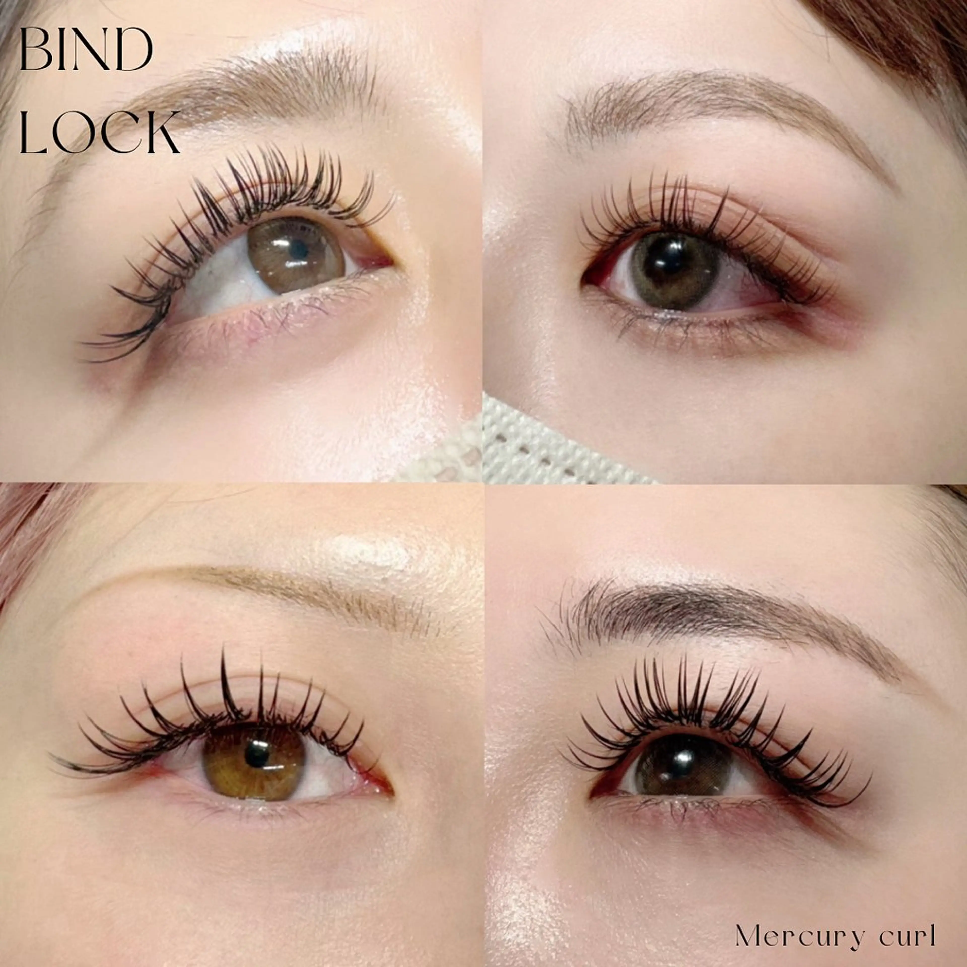 マツエク・マツパ Mercury Curl 鈴木 茜のマツエク・マツパデザイン