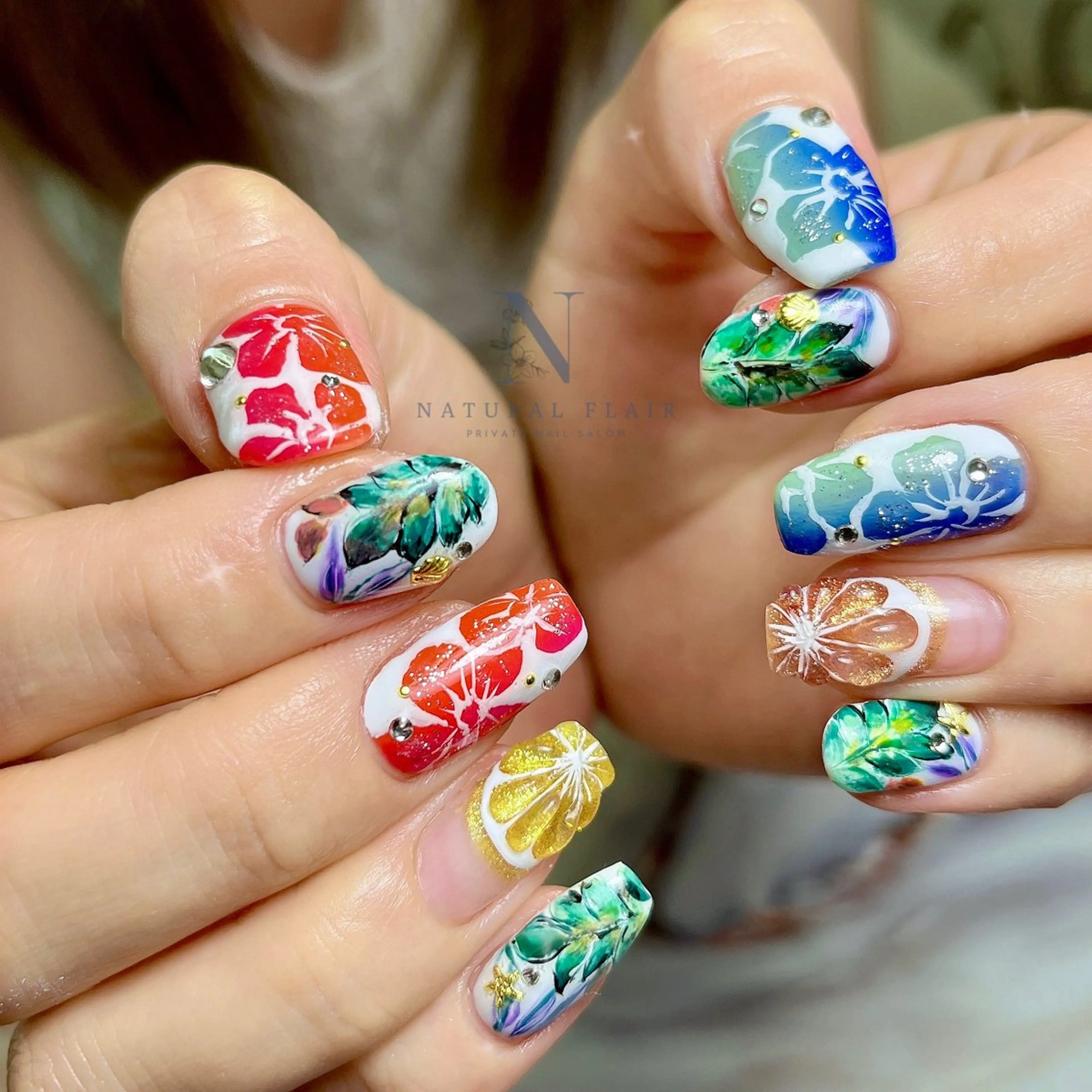 ネイル natural flairのネイルデザイン