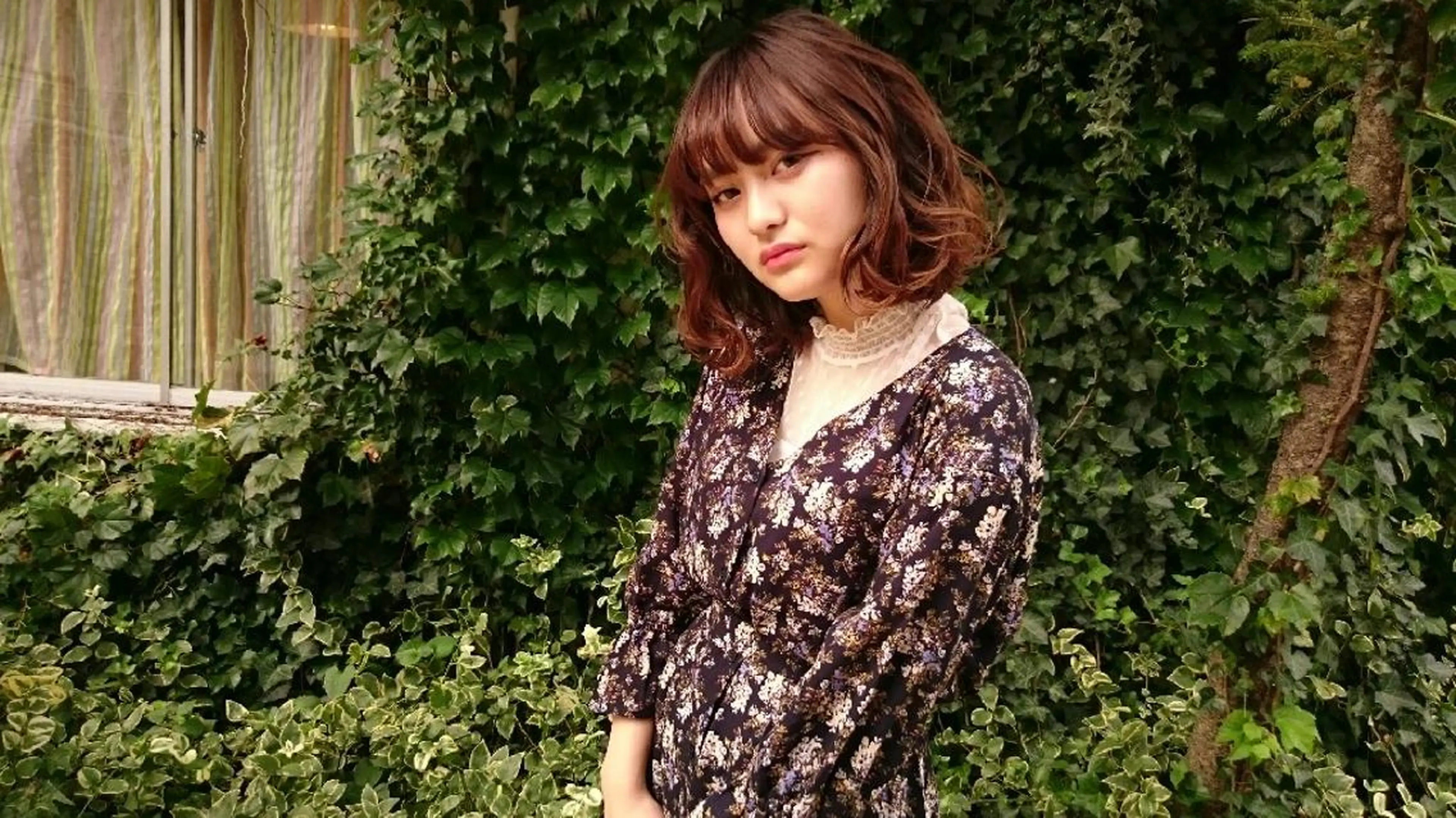 ミディアム 堀内 翔のヘアスタイル
