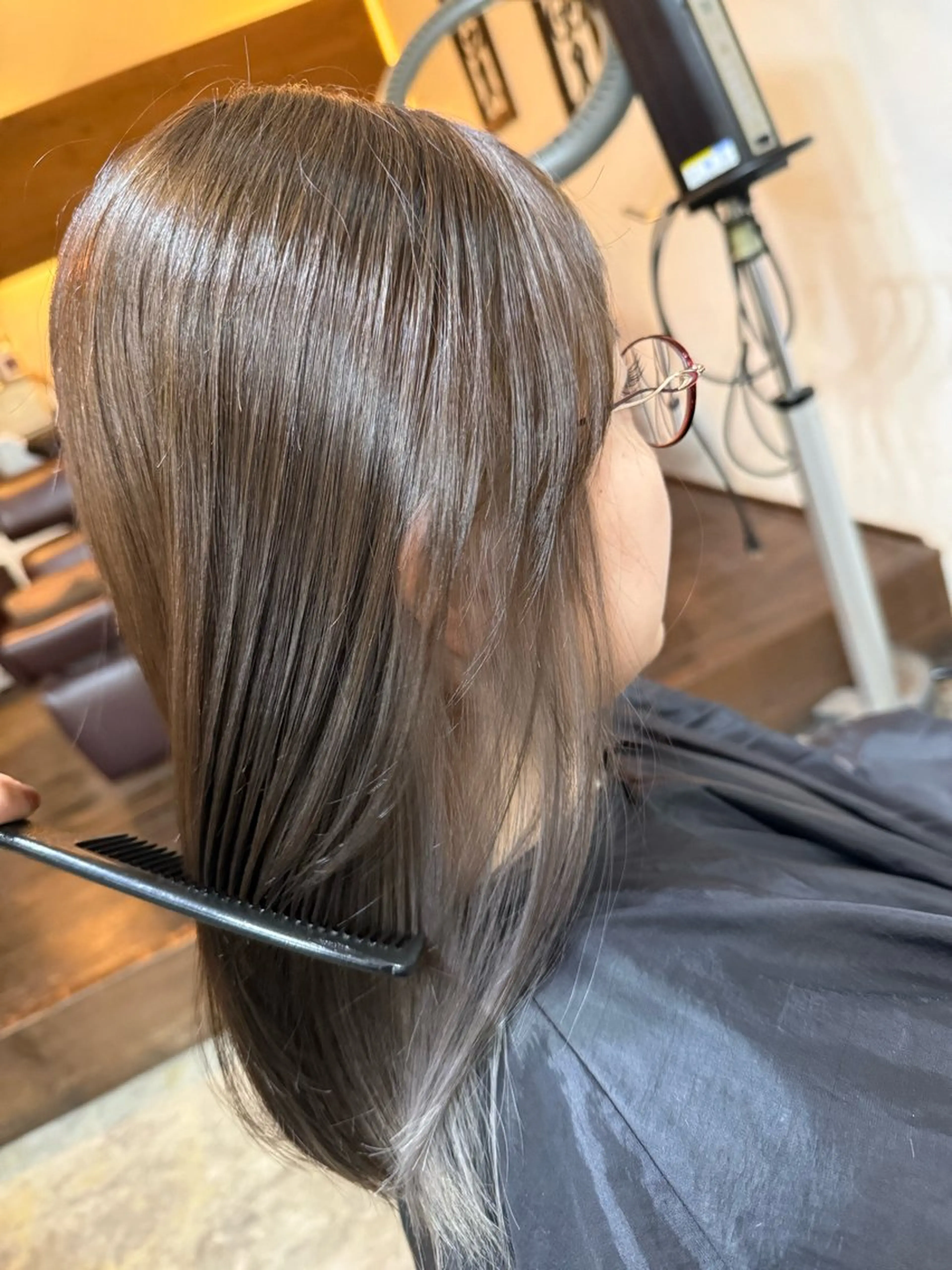 👩🏻限定⭐️cut×inner color⭐️ ブリーチ有の写真