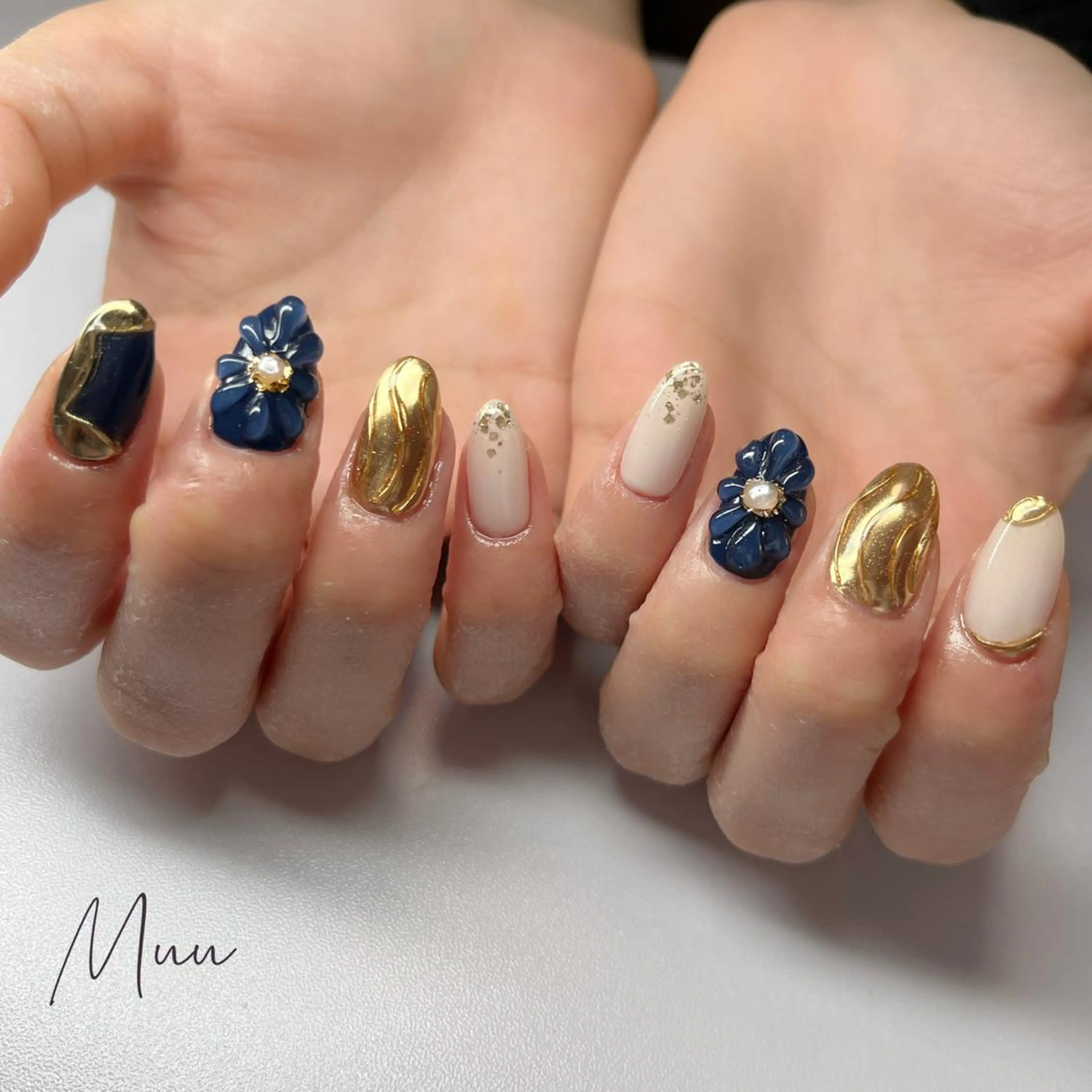 ロング ネイル マツエク・マツパ ハンドネイル apopi's所属・apopis＊ close23:00のネイルデザイン