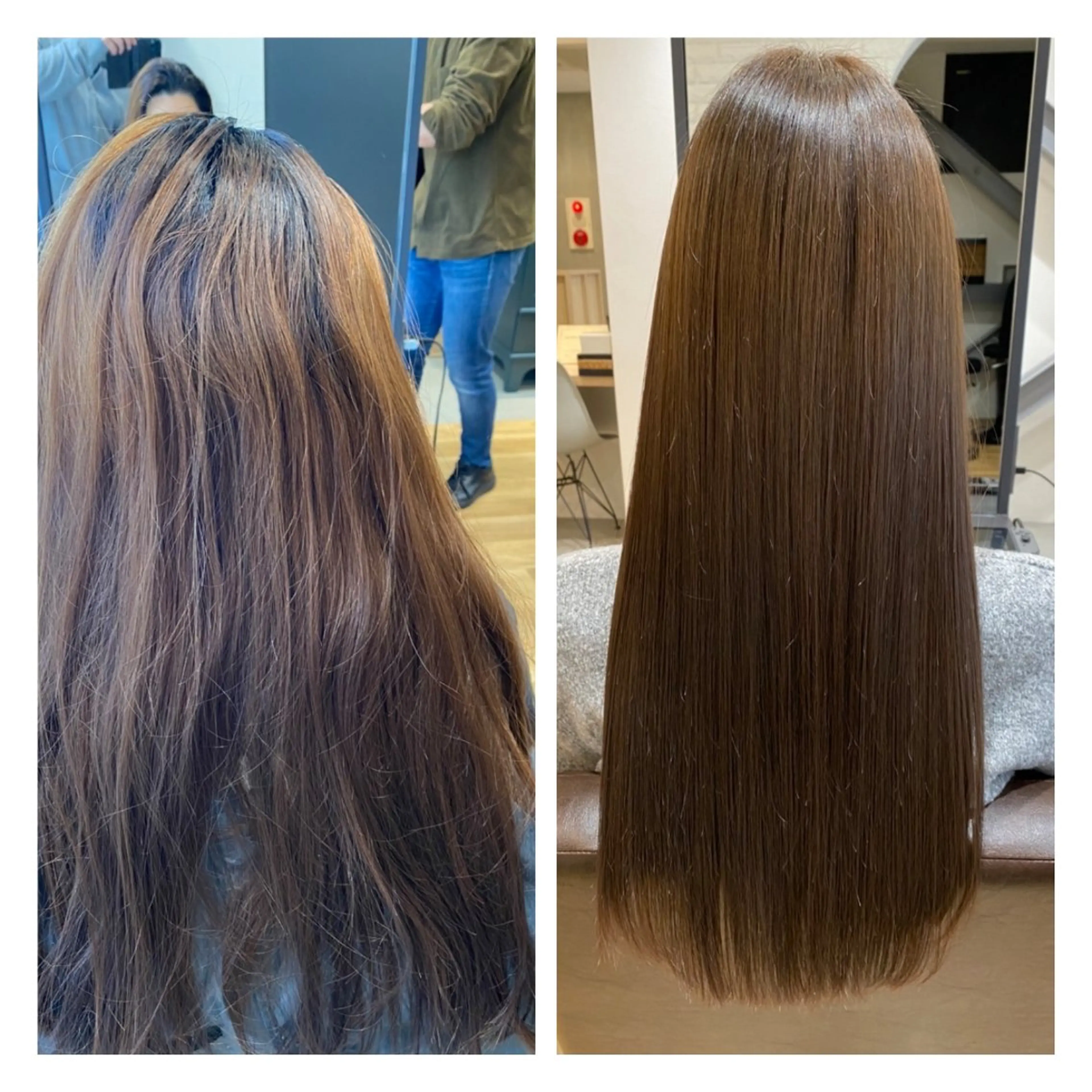 深夜まで営業中‼️ レム髪質改善のヘアスタイル